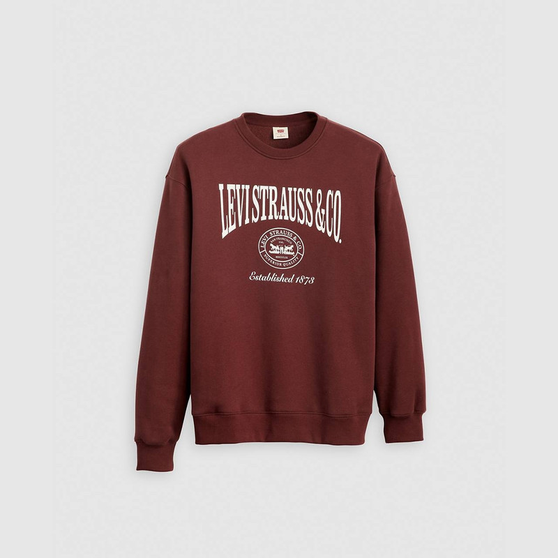 RELAXED GRAPHIC CREWNECK SWEATSHIRT 1