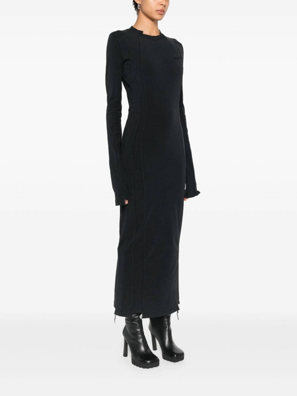 jersey maxi dress - 3