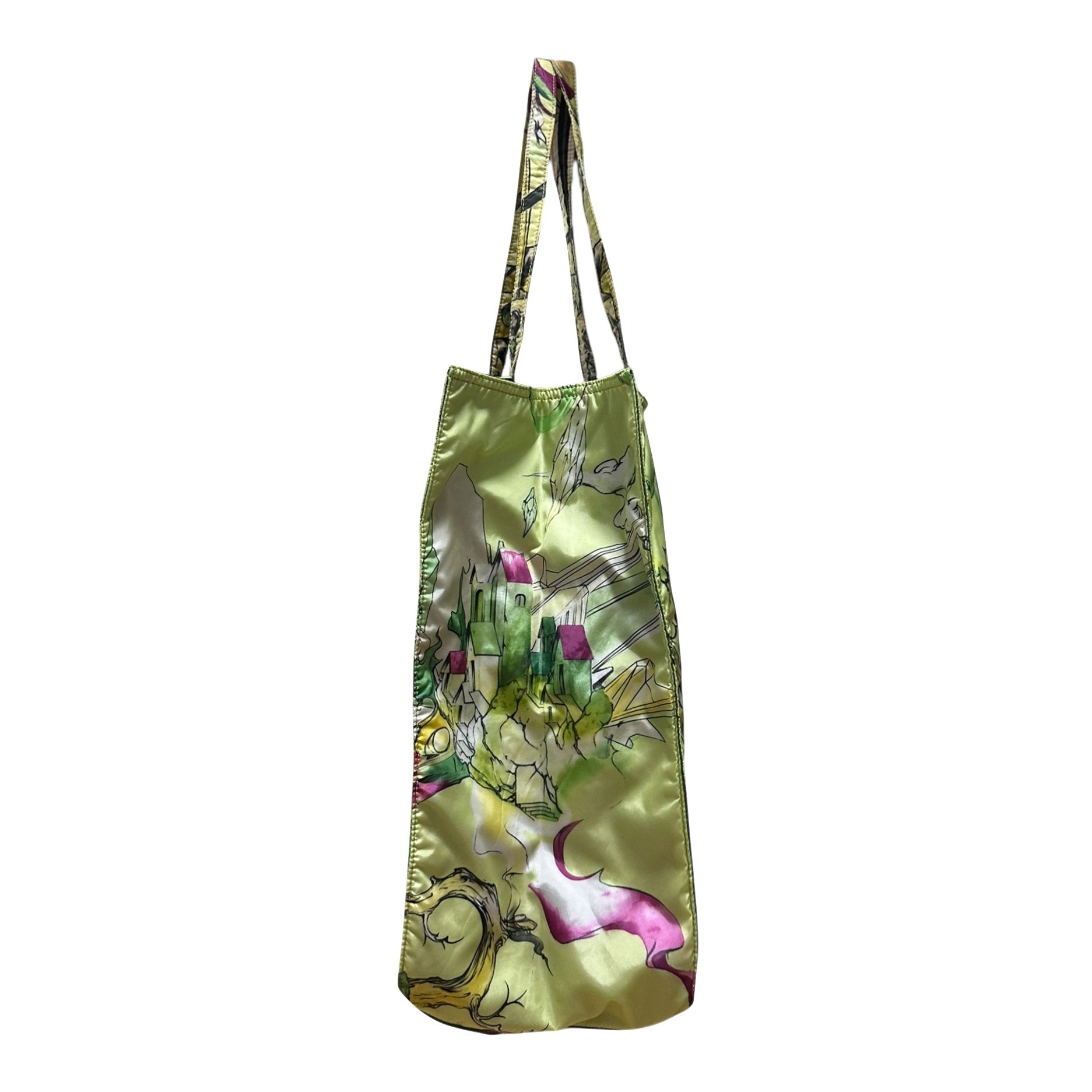 PRADA × JAMES JEAN Spring Summer 2008 "Fairy" Reversible Tote Bag - 3