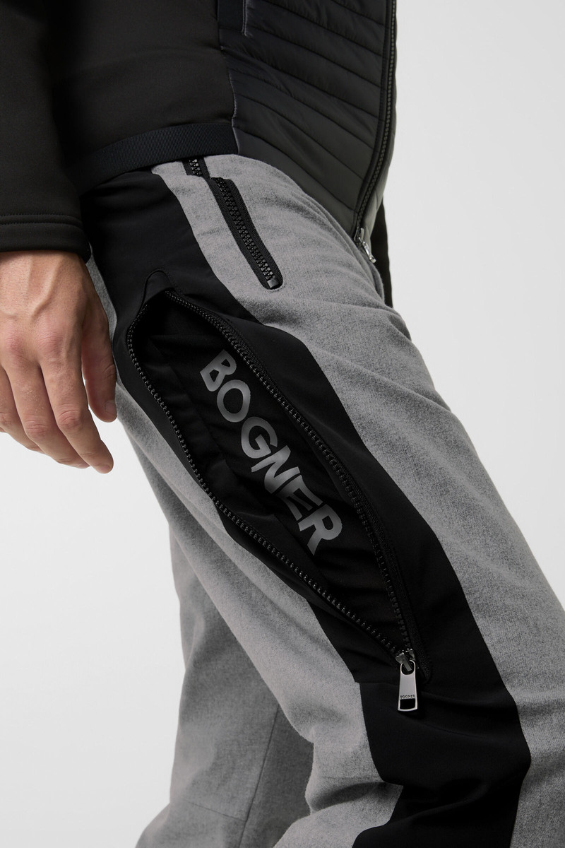 Wido ski trousers in Gray/black 5