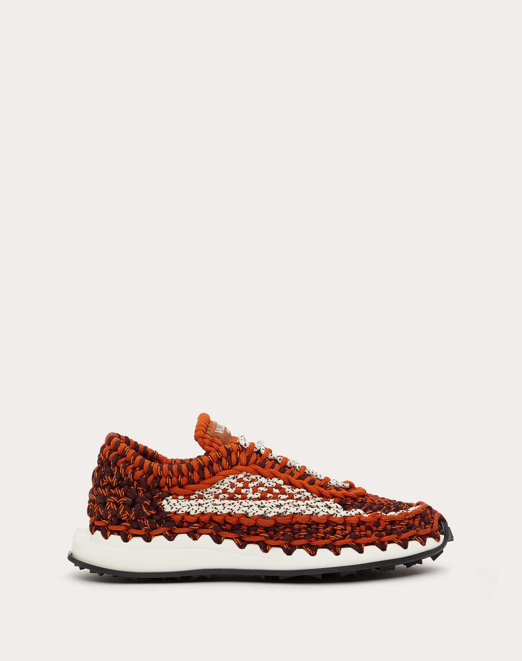 Valentino Garavani Crochet Sneakers in fabric - 1