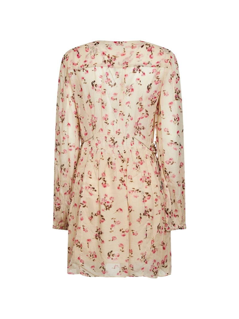 Isabel Marant Étoile button floral smocked dress outlook