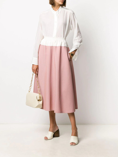 Sara Lanzi colour-block midi skirt outlook