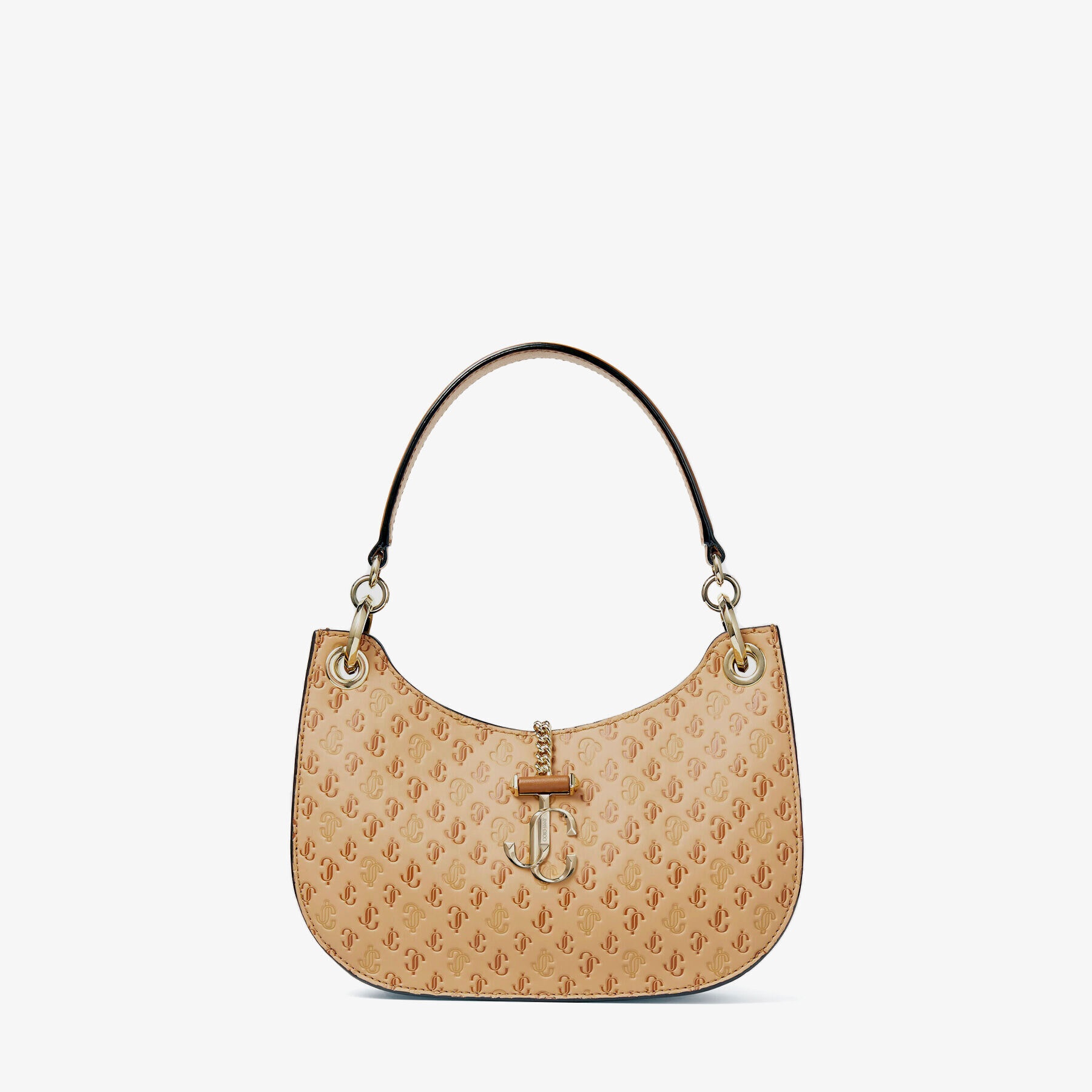 Varenne Hobo S
Caramel Calf Leather and JC Monogram Pattern Hobo Handbag - 1