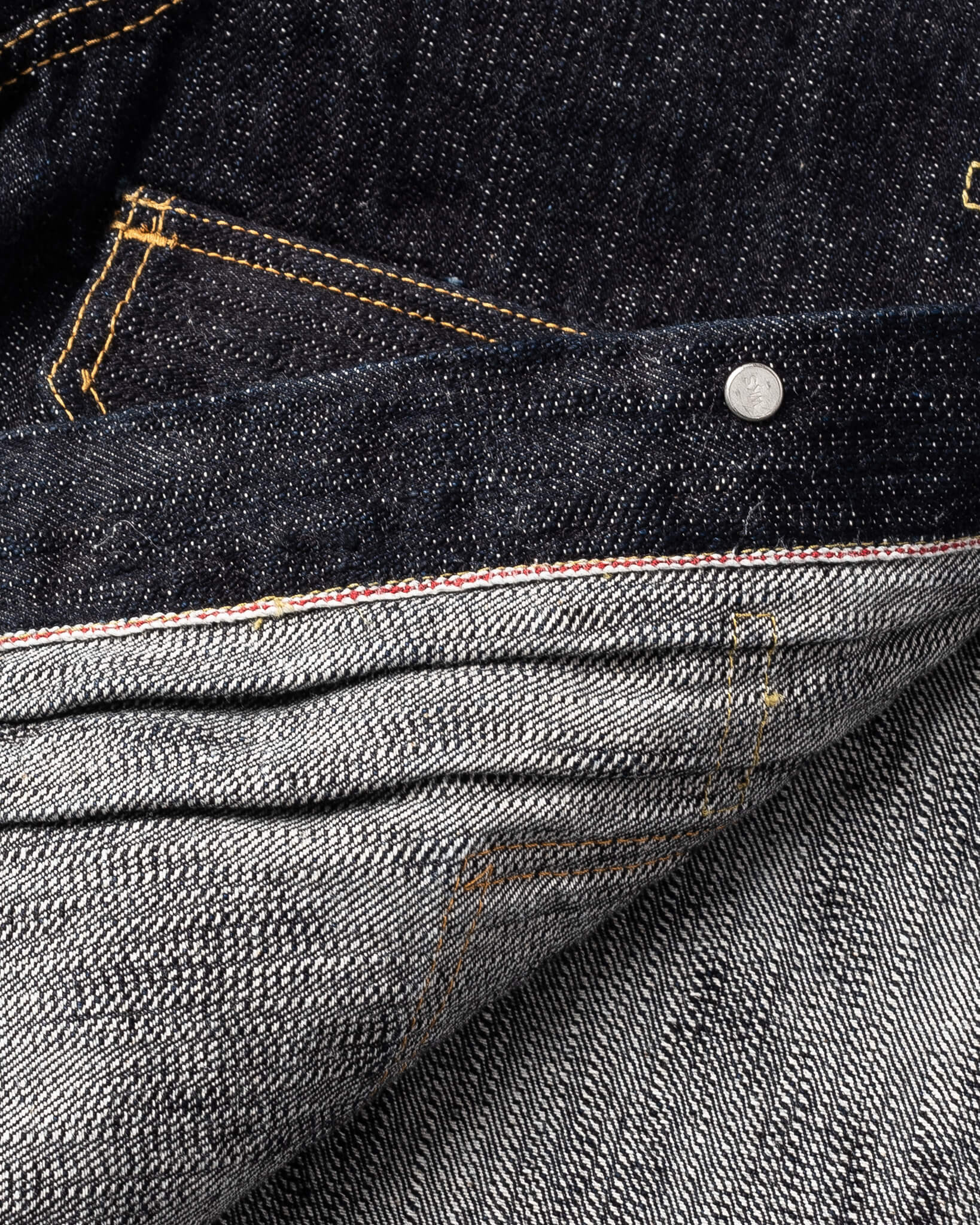 IHJ-507-SLB 16oz Slubby Selvedge Denim Type II Jacket - Indigo - 7