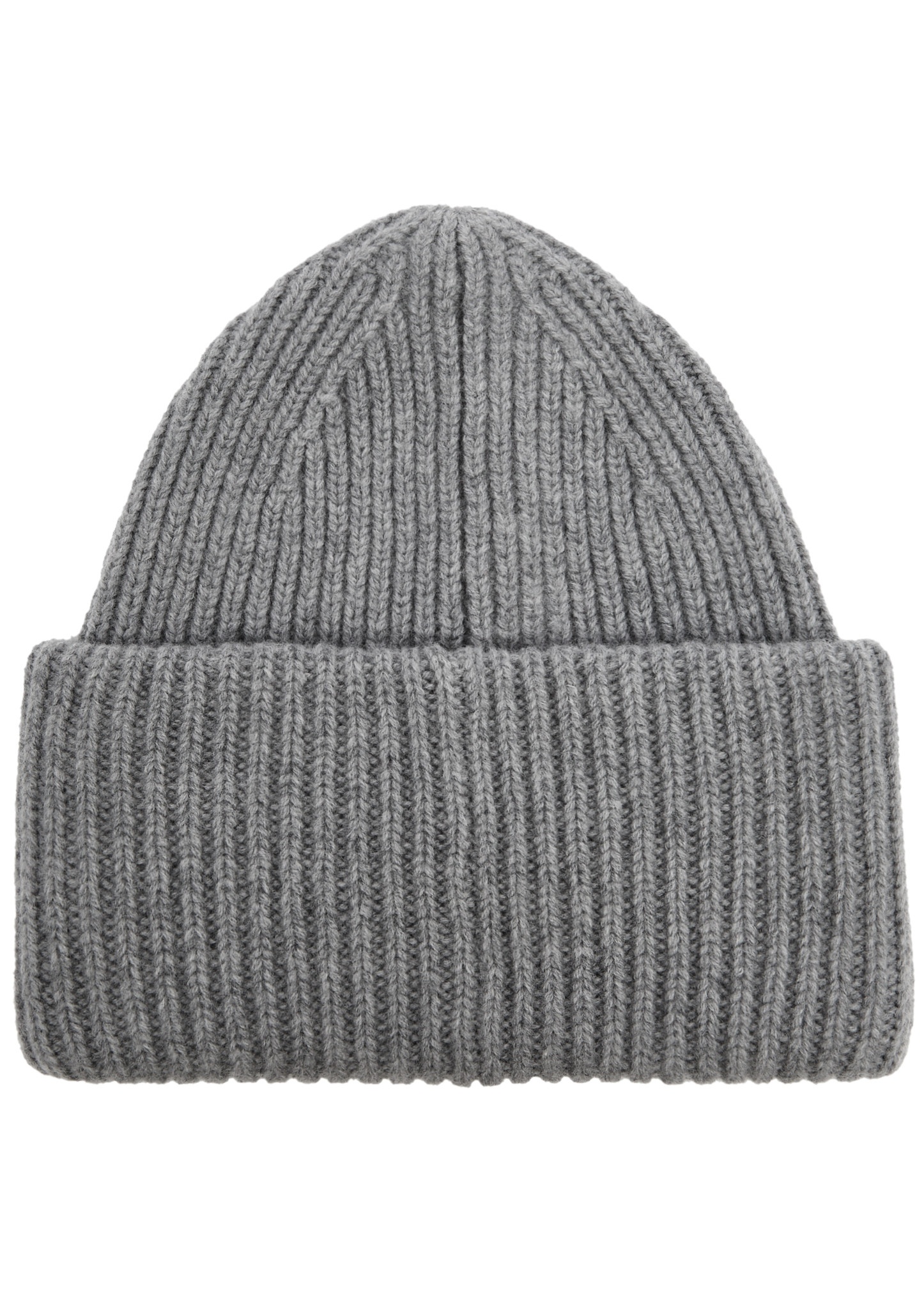 Pansy logo ribbed wool beanie - 2