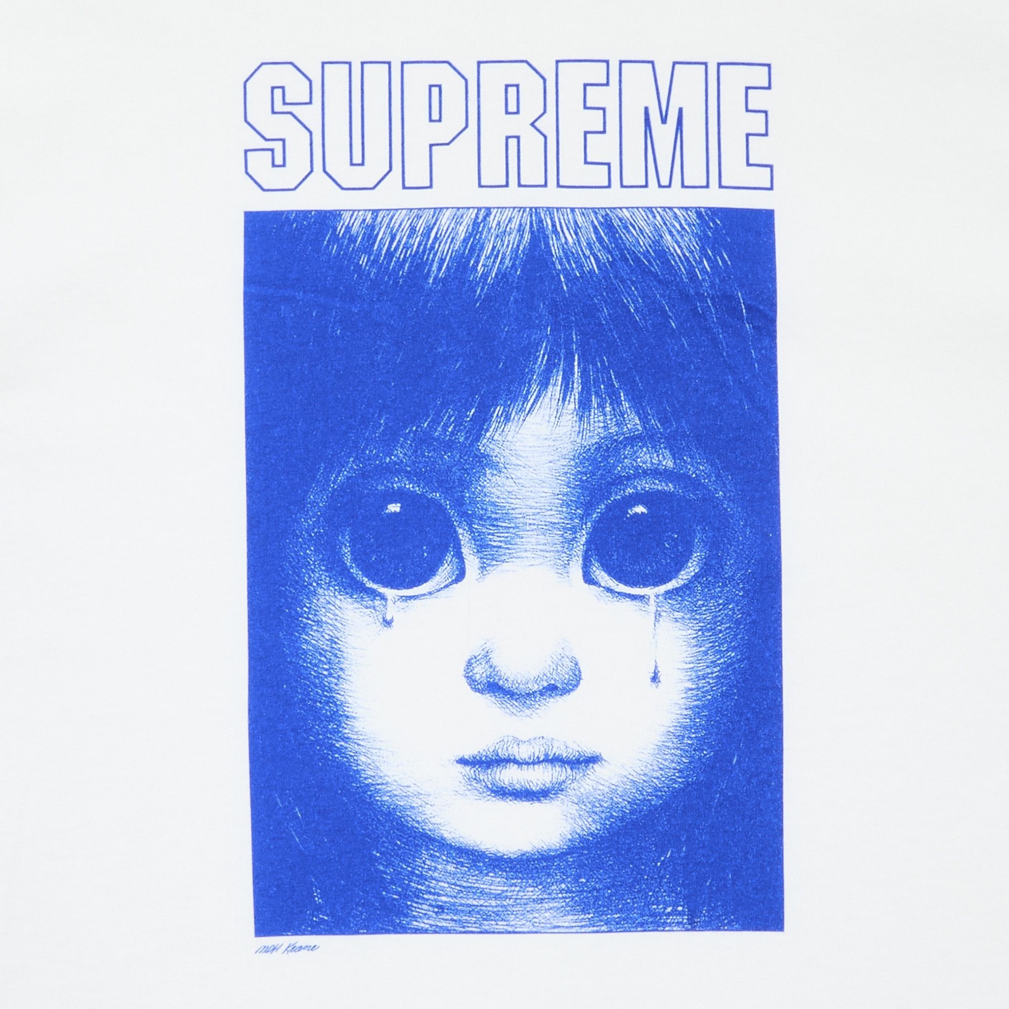 Supreme Margaret Keane Teardrop Tee White Men's - SS24 - US