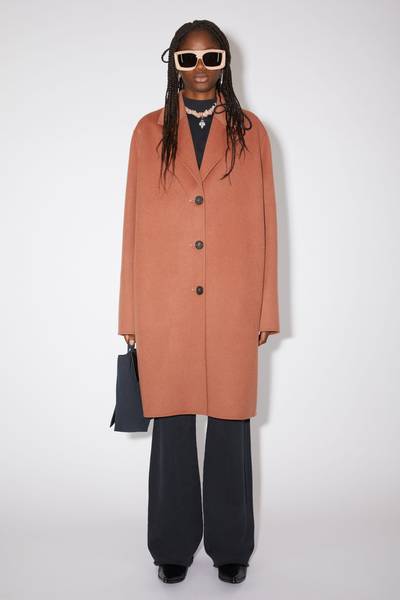 Acne Studios Single-breasted coat - Rose pink outlook