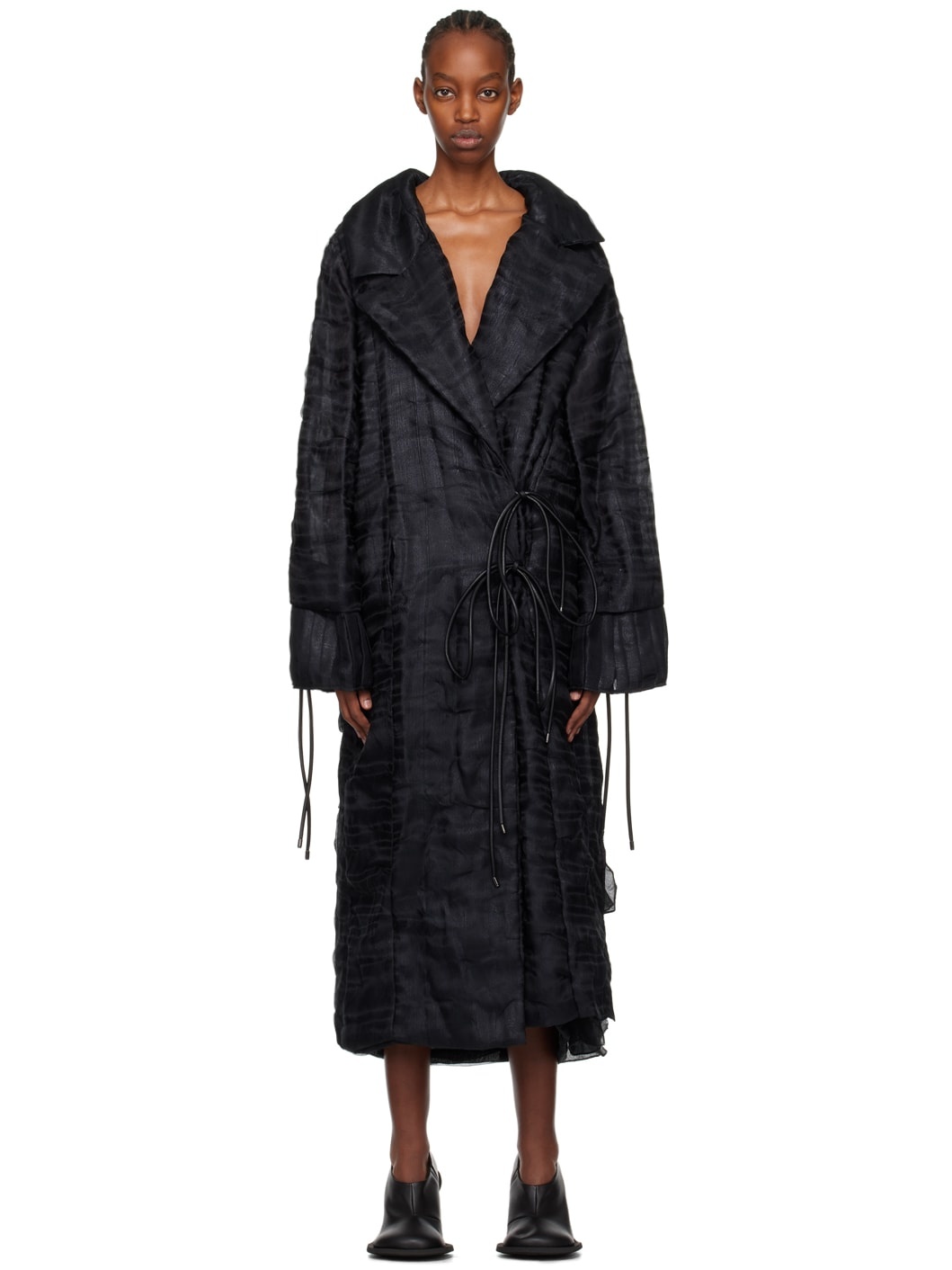 Black 'Grown By Nature' Coat - 1