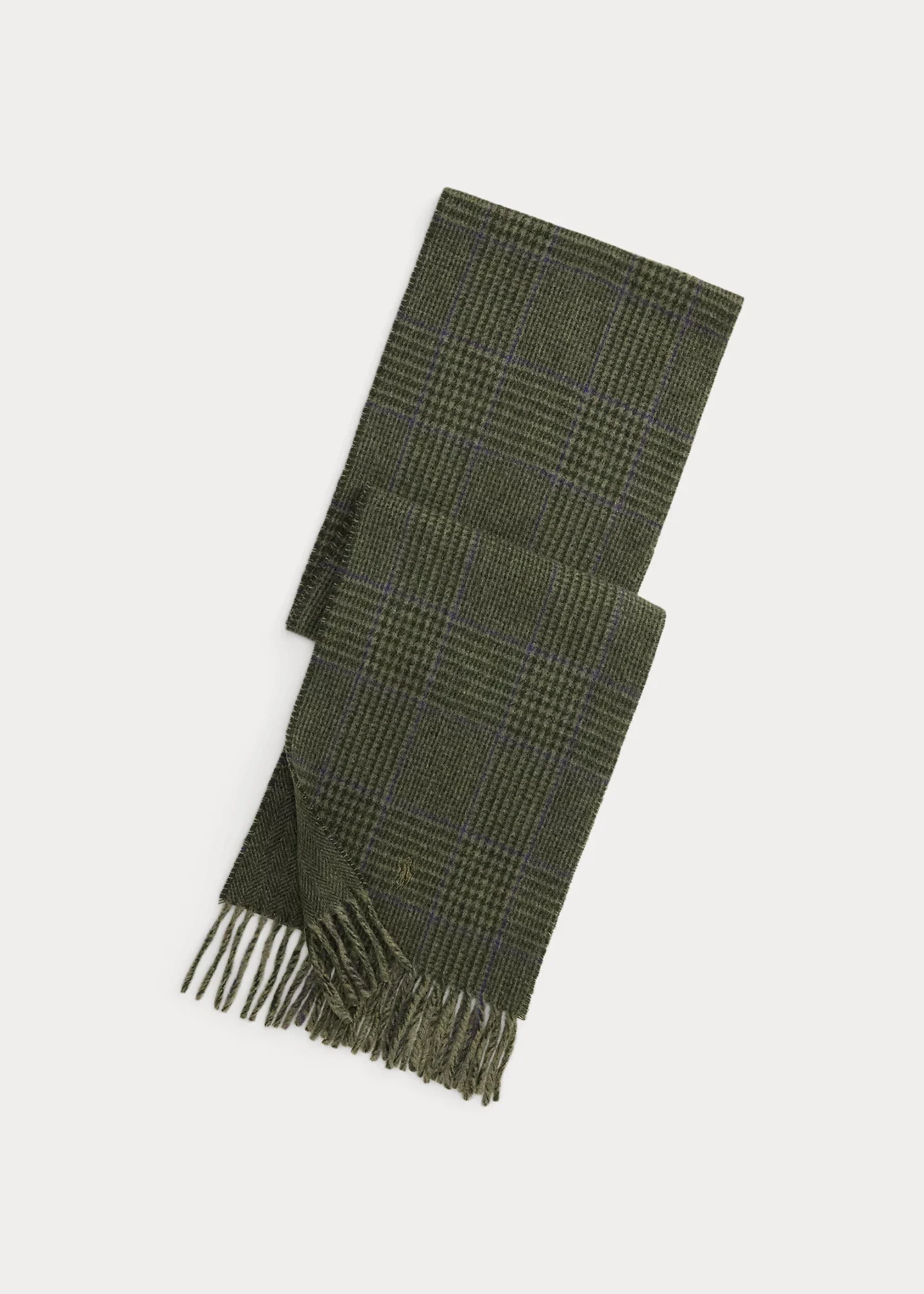 Reversible Wool-Blend Scarf - 1