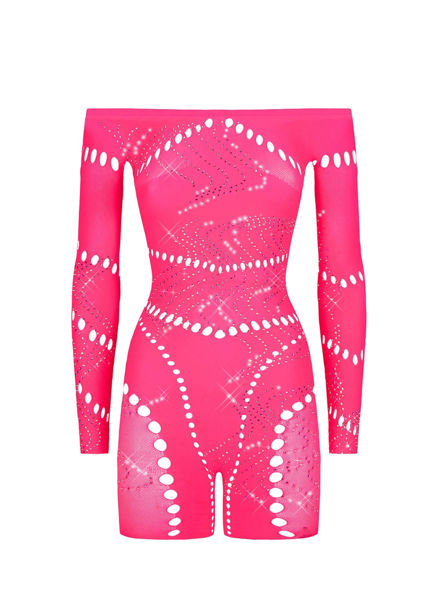 SONYA JUMPSUIT SHOCKING PINK - 1