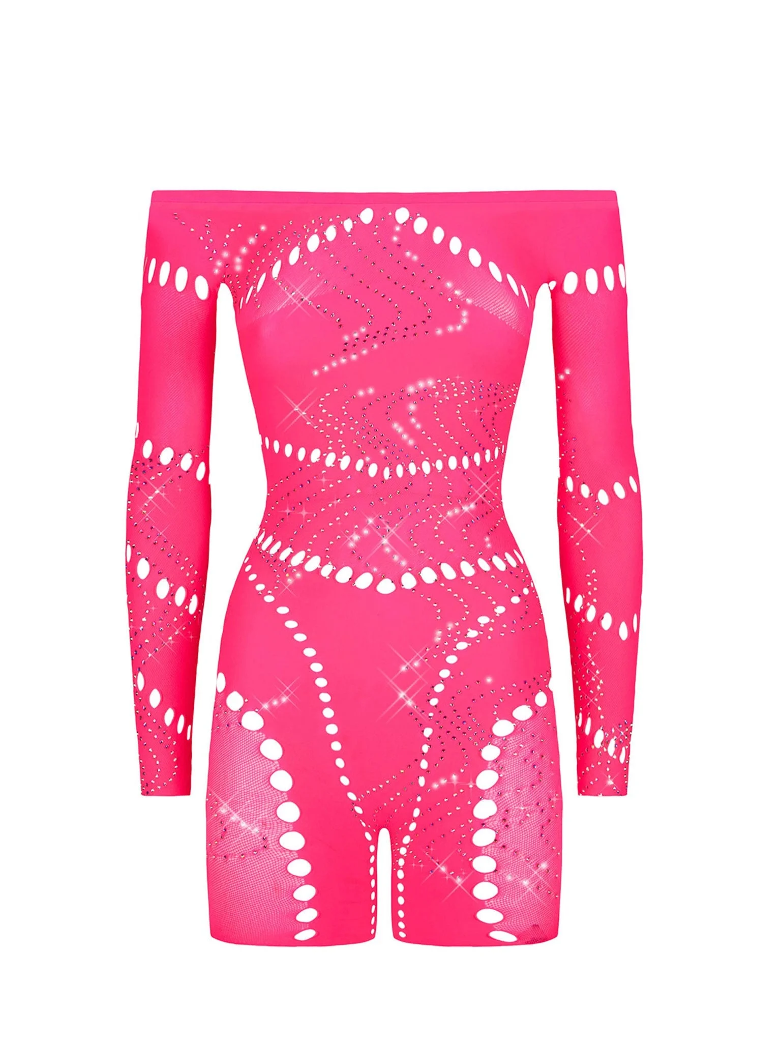 SONYA JUMPSUIT SHOCKING PINK - 1