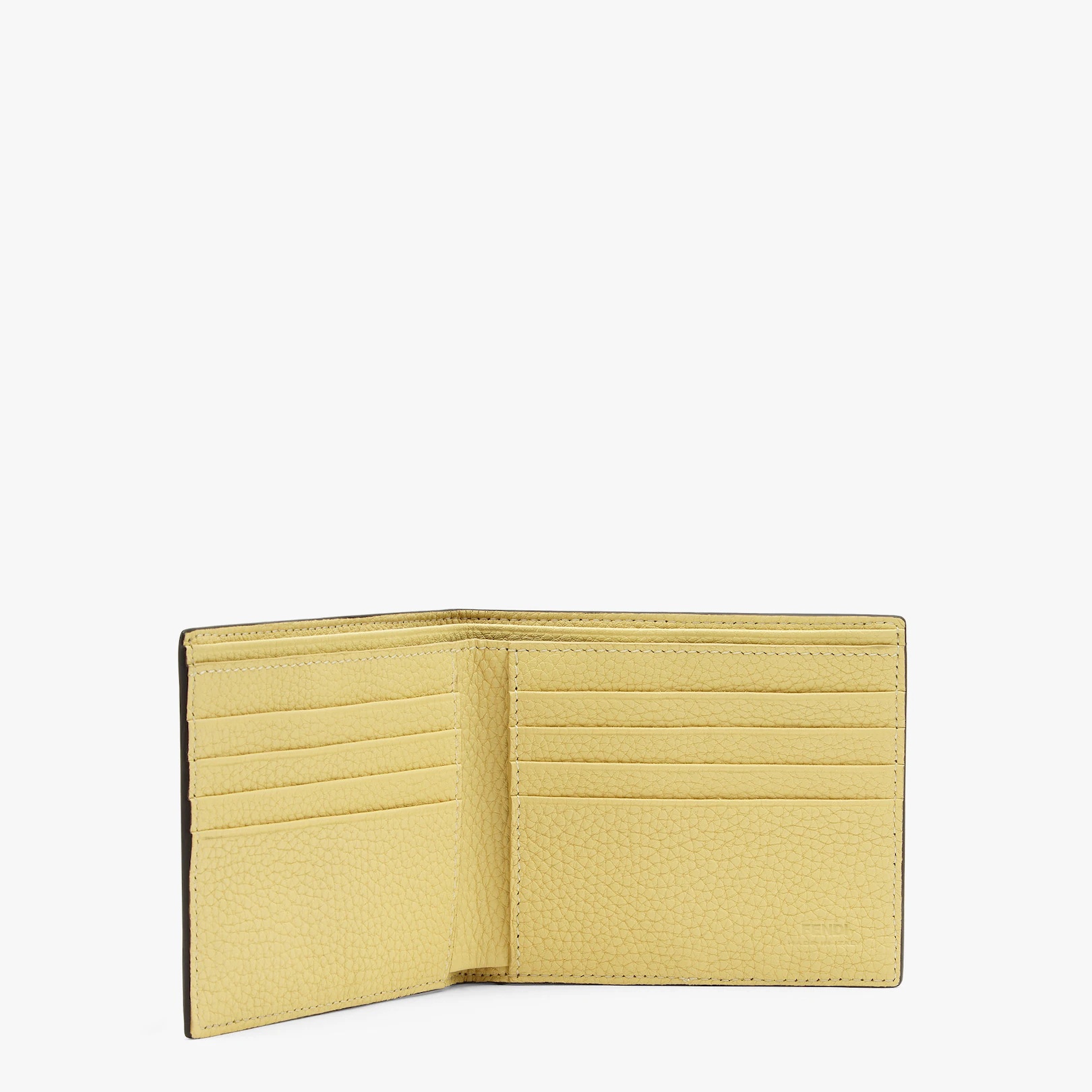 Two-tone leather bi-fold wallet - 3