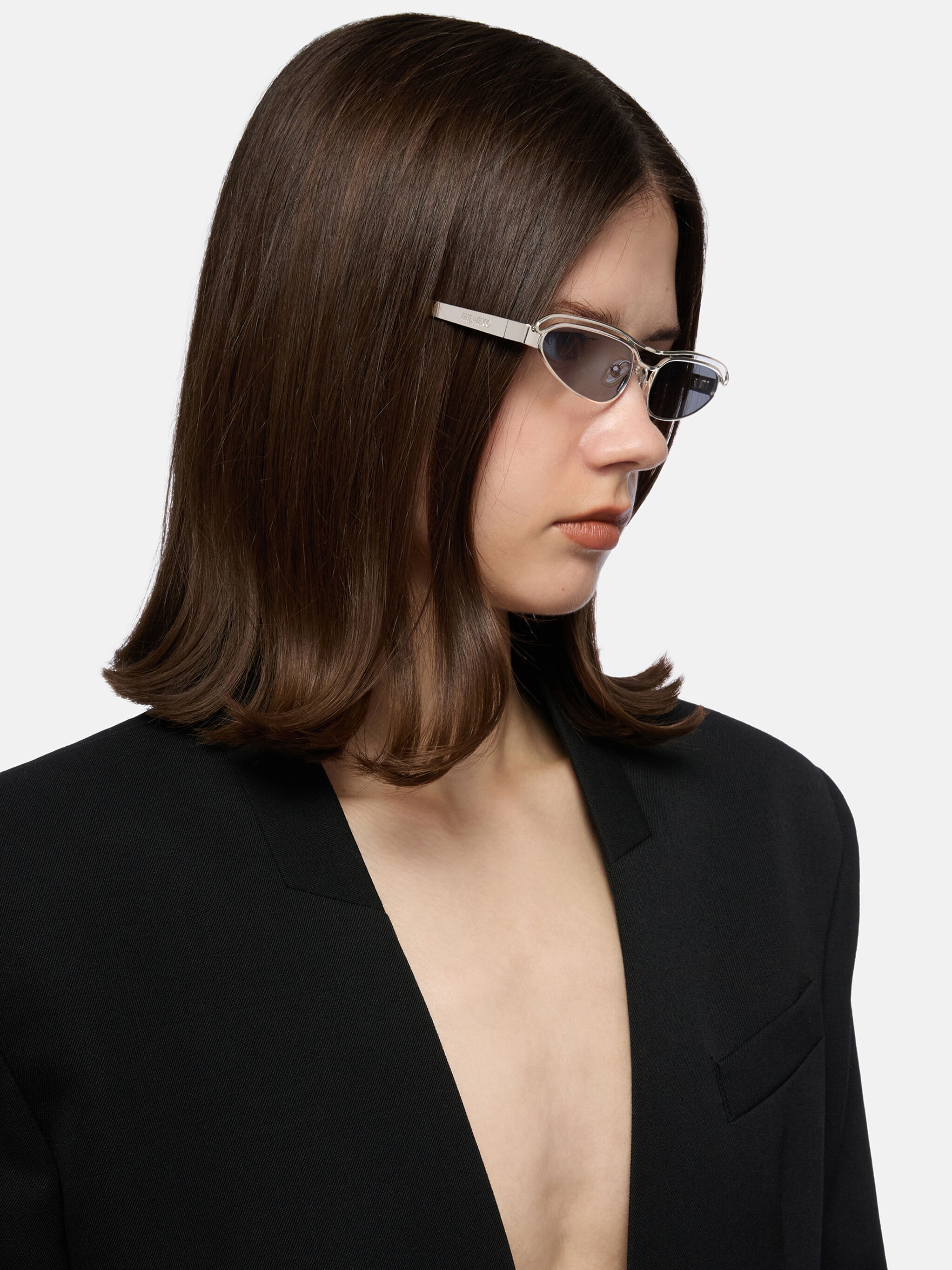 BLACK AND SILVER SUNGLASSES - 3