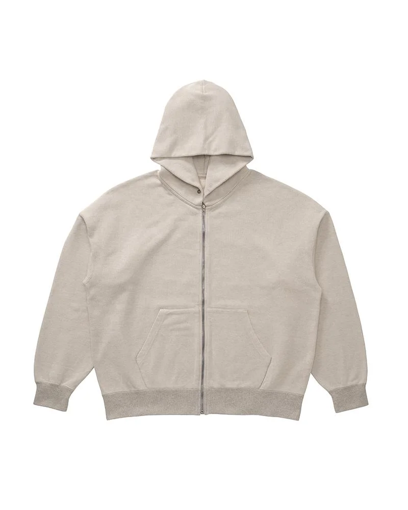 JUMBO SB HOODIE F.Z. DMGD GREY - 1