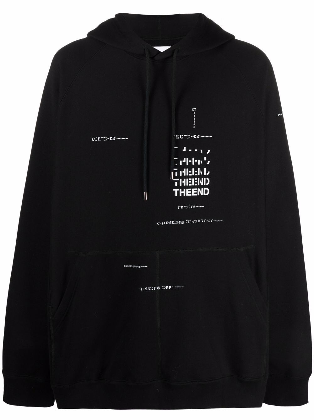 graphic-print hoodie - 1