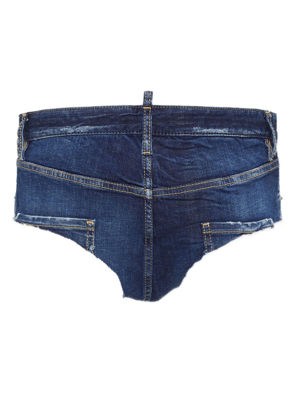 denim shorts - 2