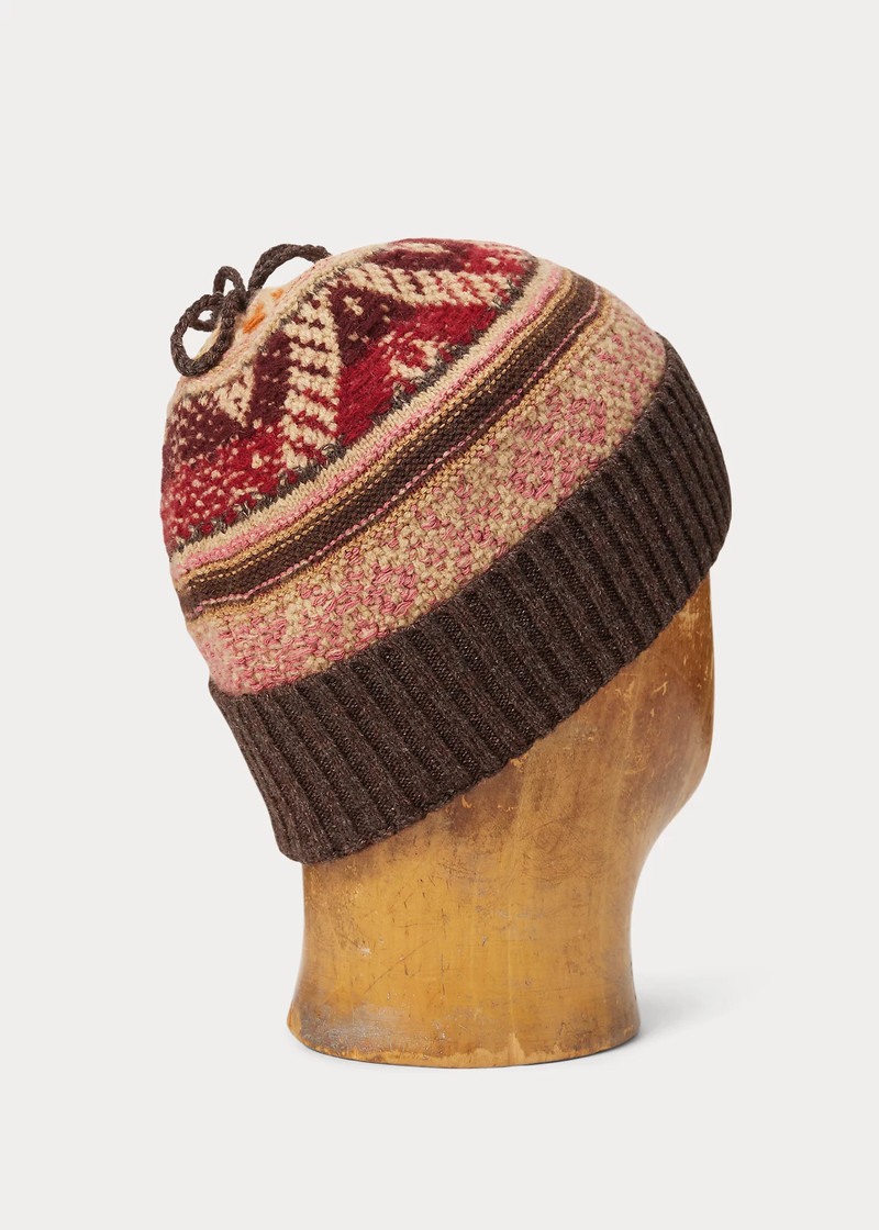 RRL by Ralph Lauren Jacquard-Knit Wool-Blend Watch Cap outlook