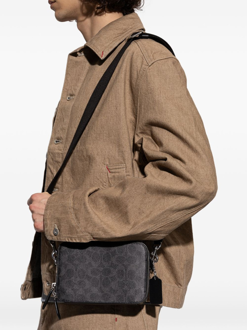 COACH Charter zipped monogram crossbody bag outlook