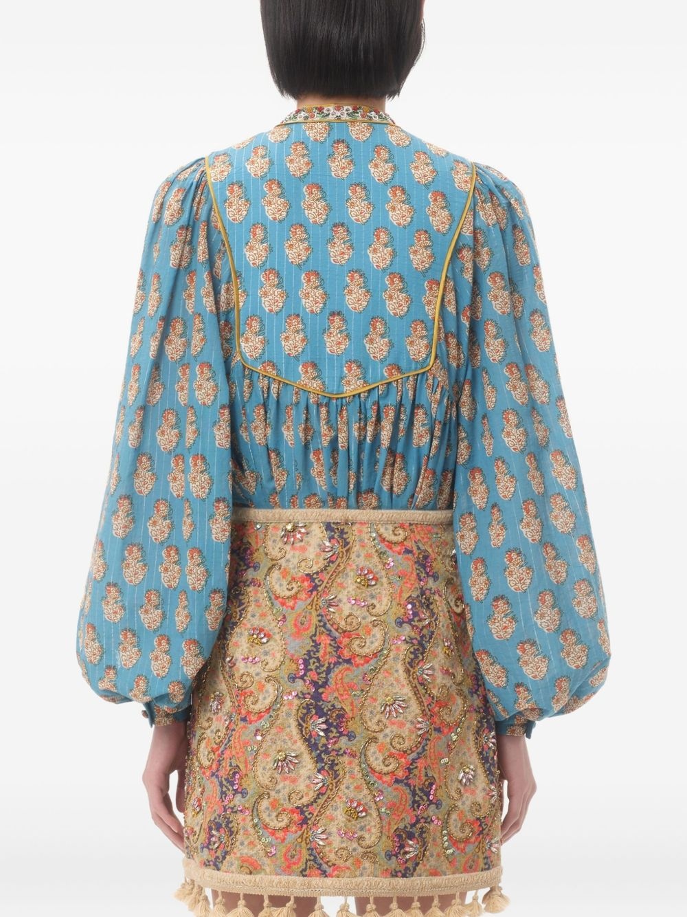 embroidered blouse - 4