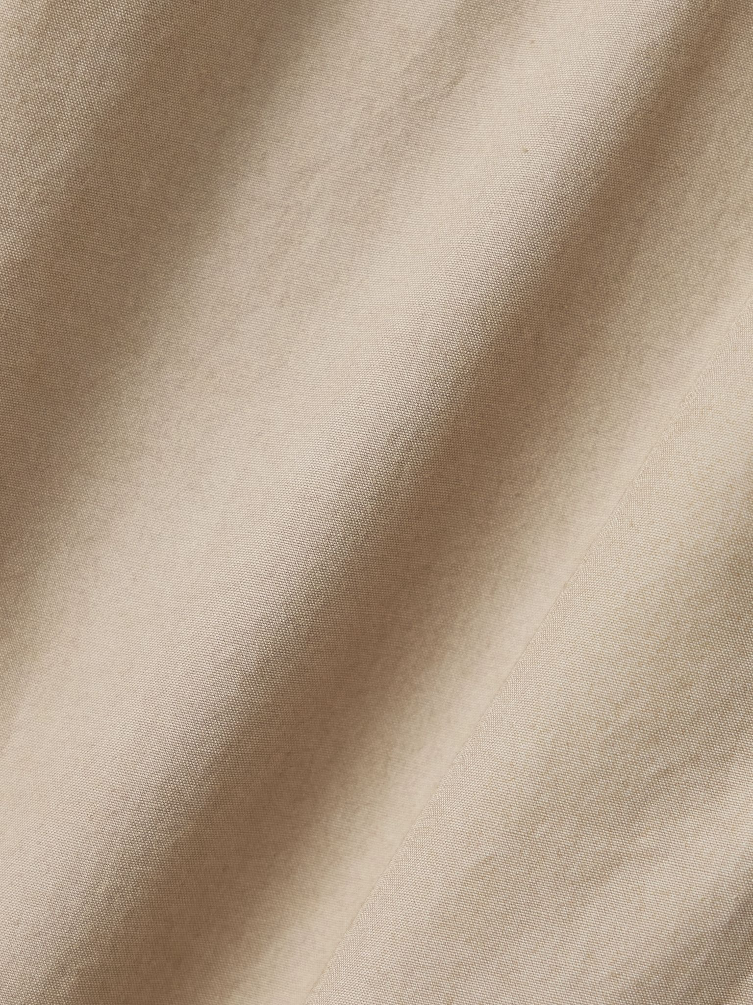 Kyoto cotton-poplin barrel-leg pants Beige - 5