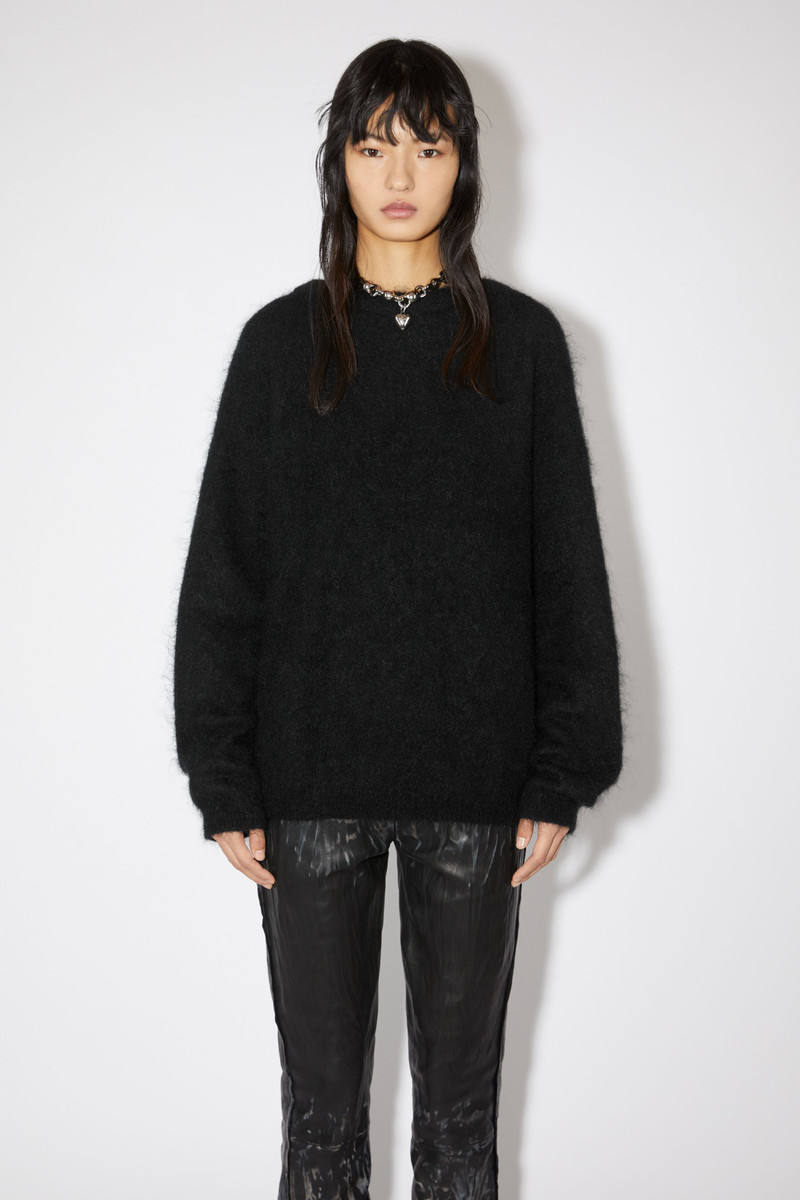 Acne Studios Wool mohair jumper - Black - FN-WN-KNIT000638