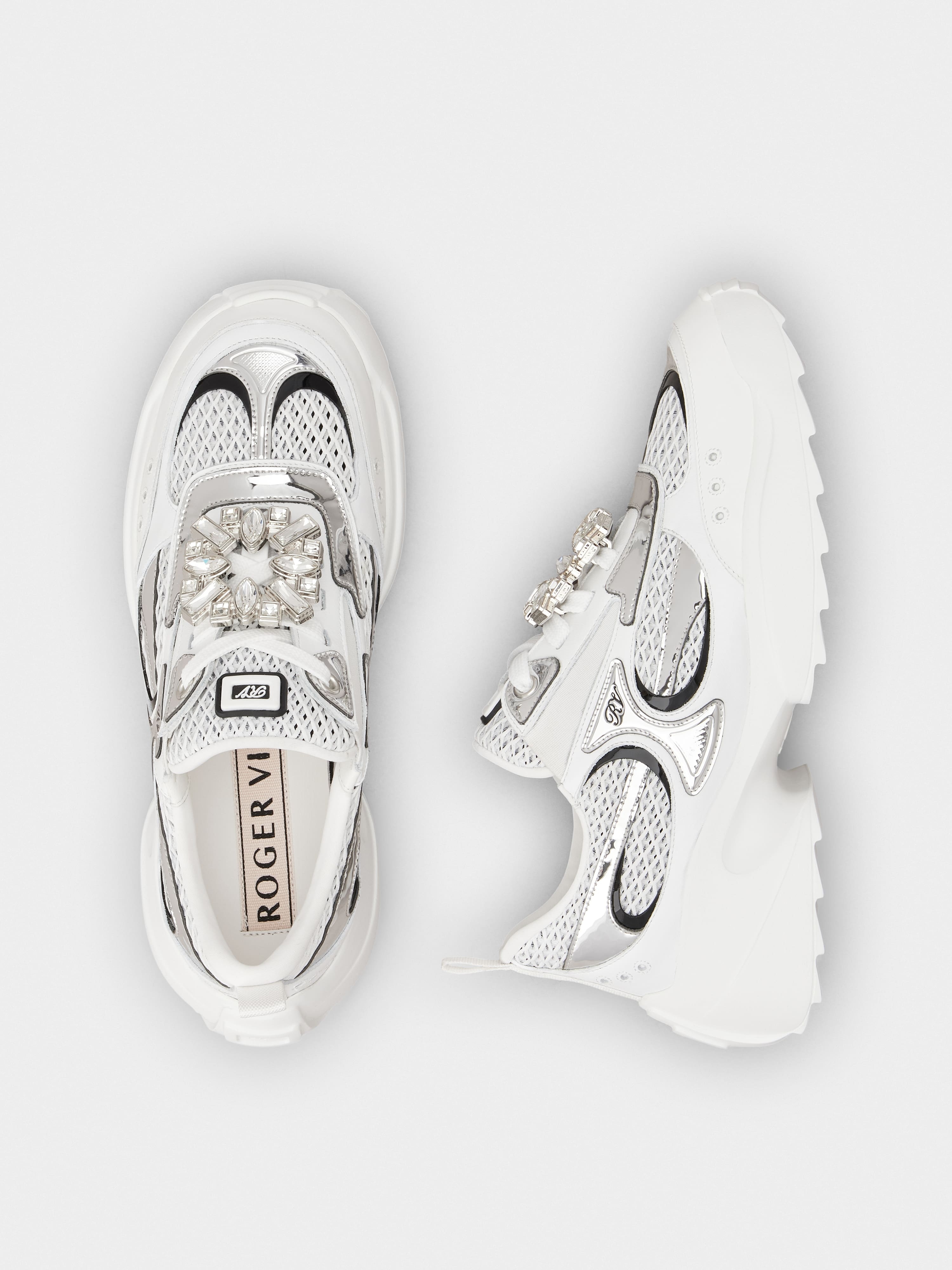 【Roger Vivier】Viv' Run Sneakers in fabric Viv' Run Sneakers in fabric Black Woman