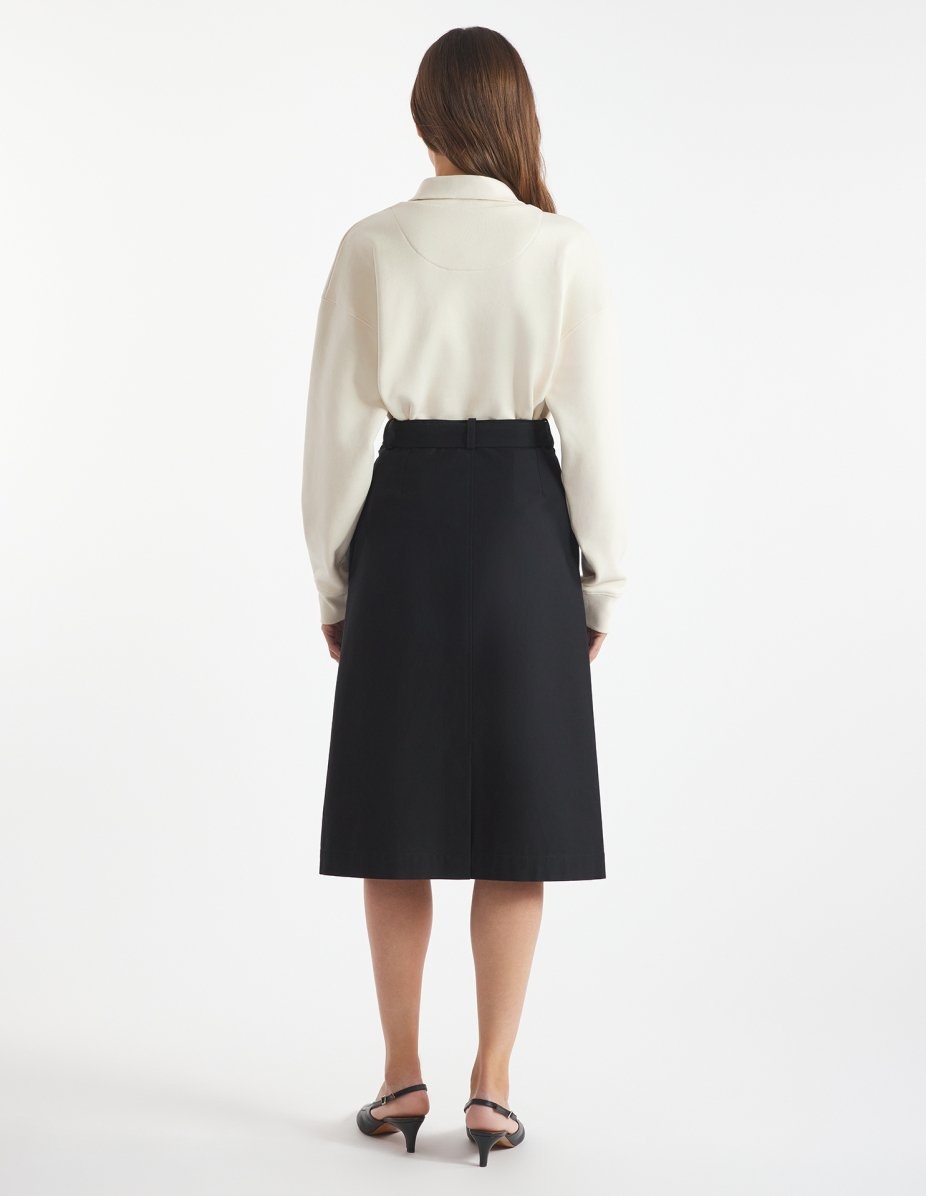 BELTED SKIRT - 5