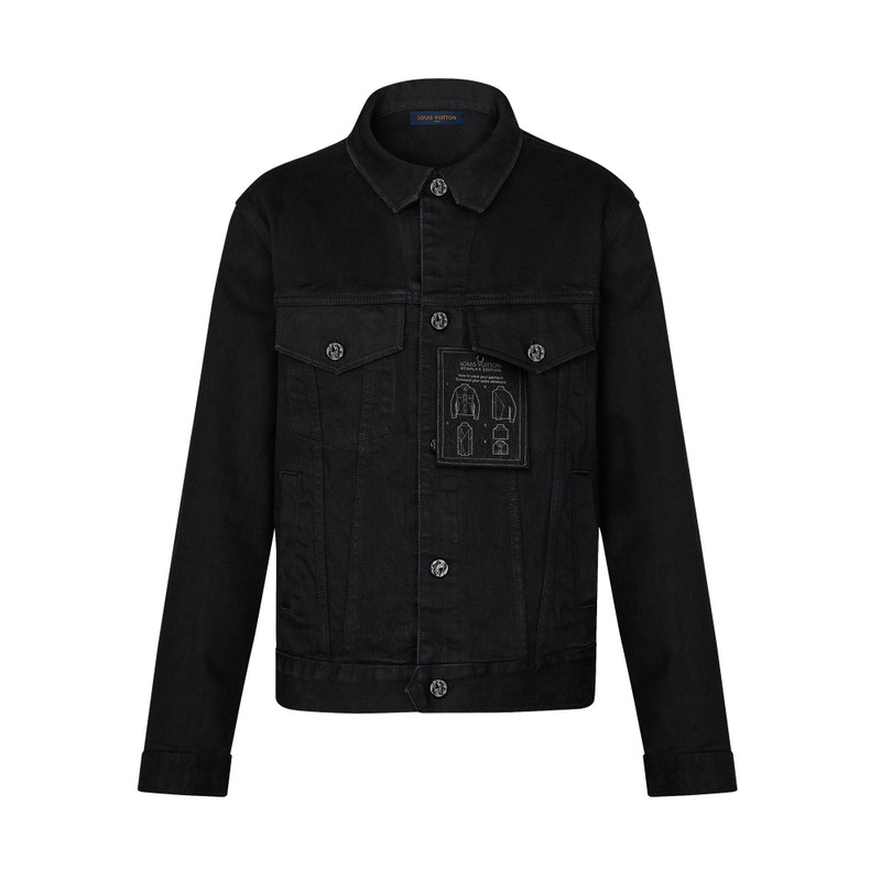 루이비통 스테이플 에디션 DNA DENIM JACKET - 1