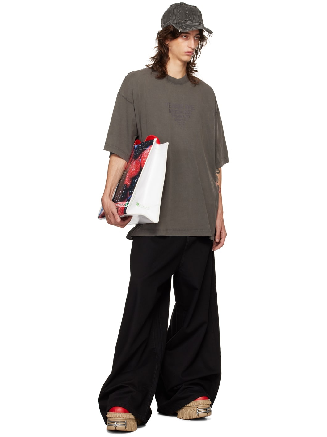 Gray 'Tease Me' T-shirt - 4