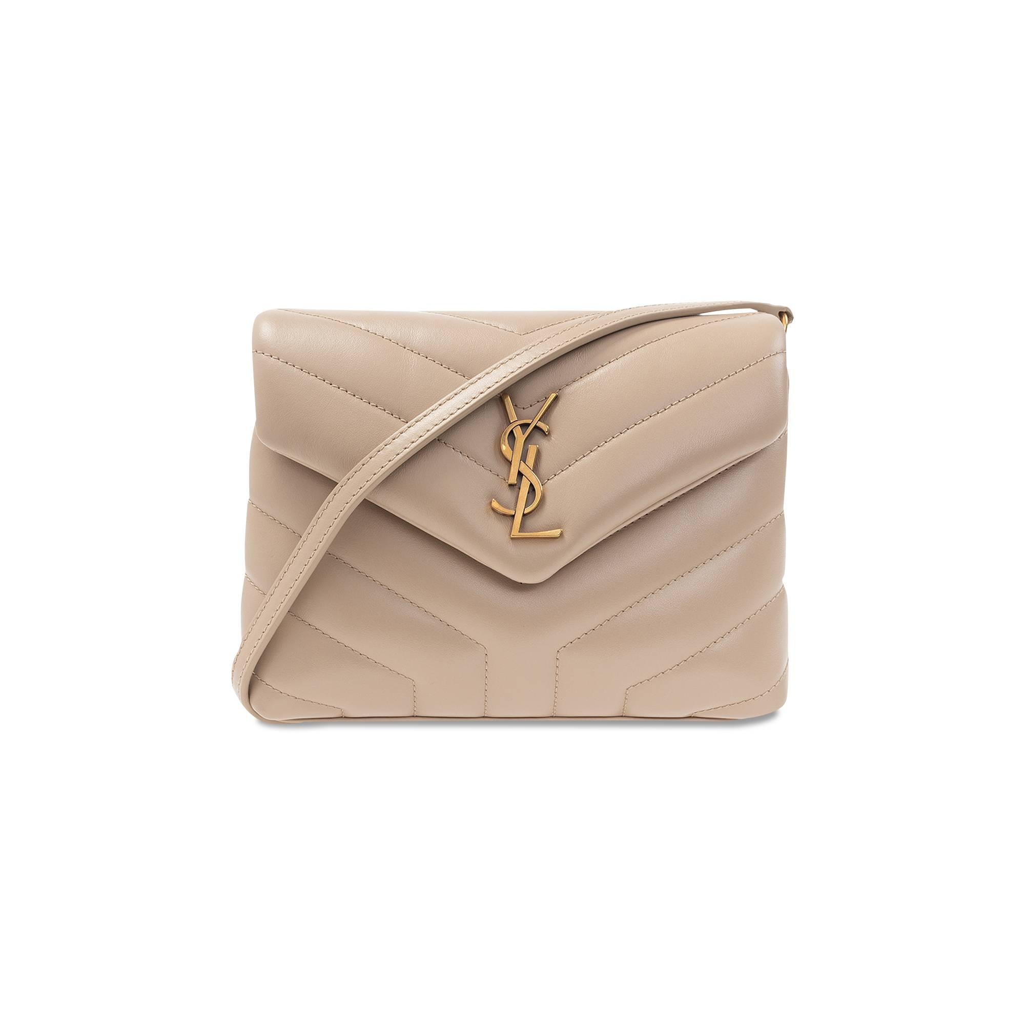 Saint Laurent Loulou Shoulder Bag 'Dark Beige' - 1