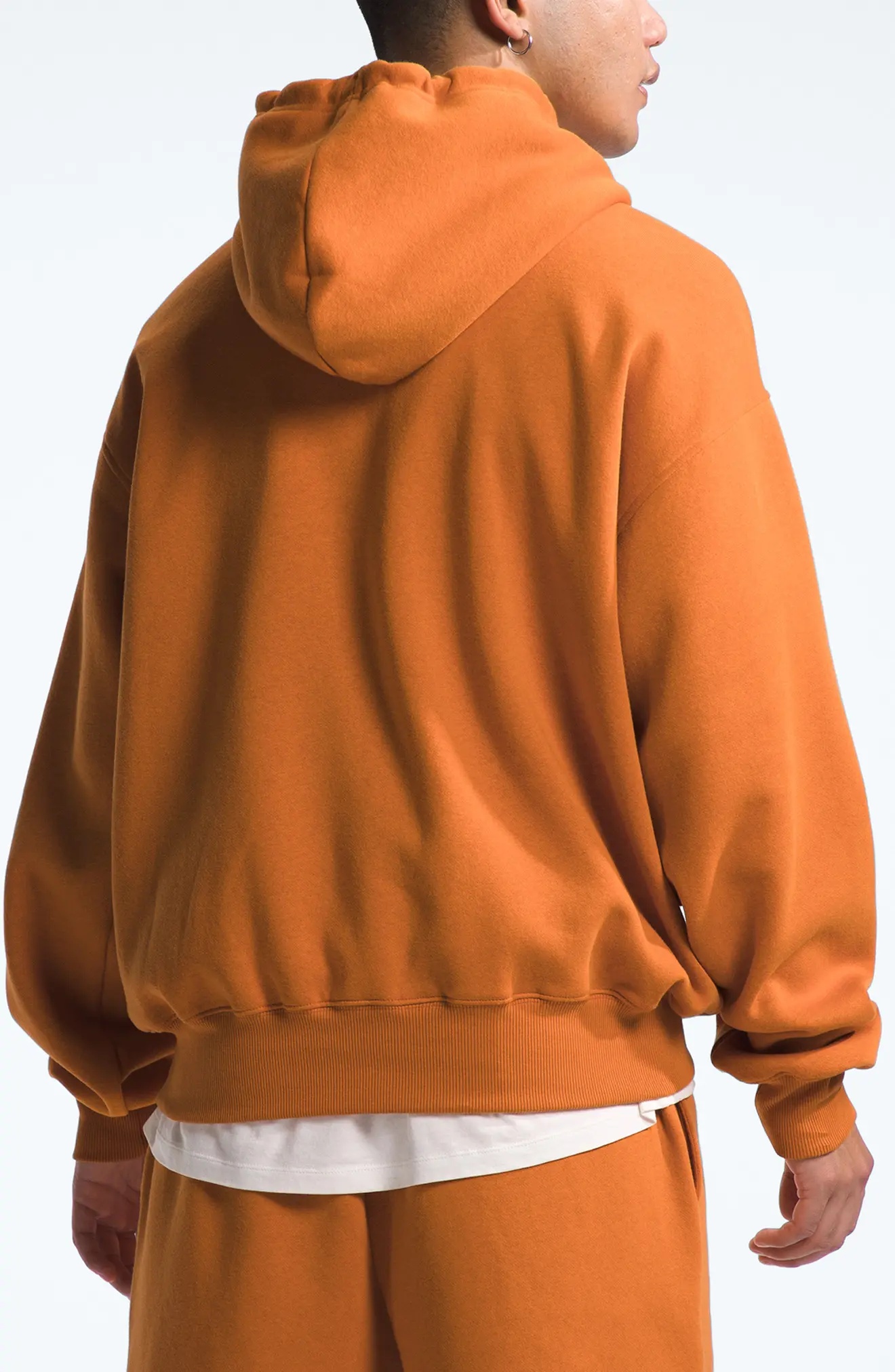 Evolution Pullover Hoodie in Desert Rust/Tnf White - 2