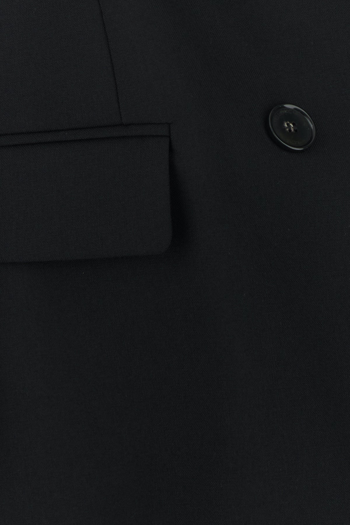 Black wool blazer - 5