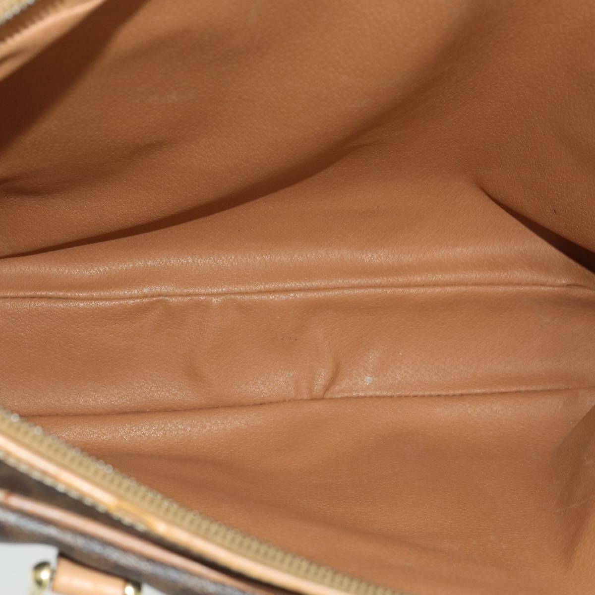 CELINE Macadam Canvas Hand Bag Pvc Brown - 11
