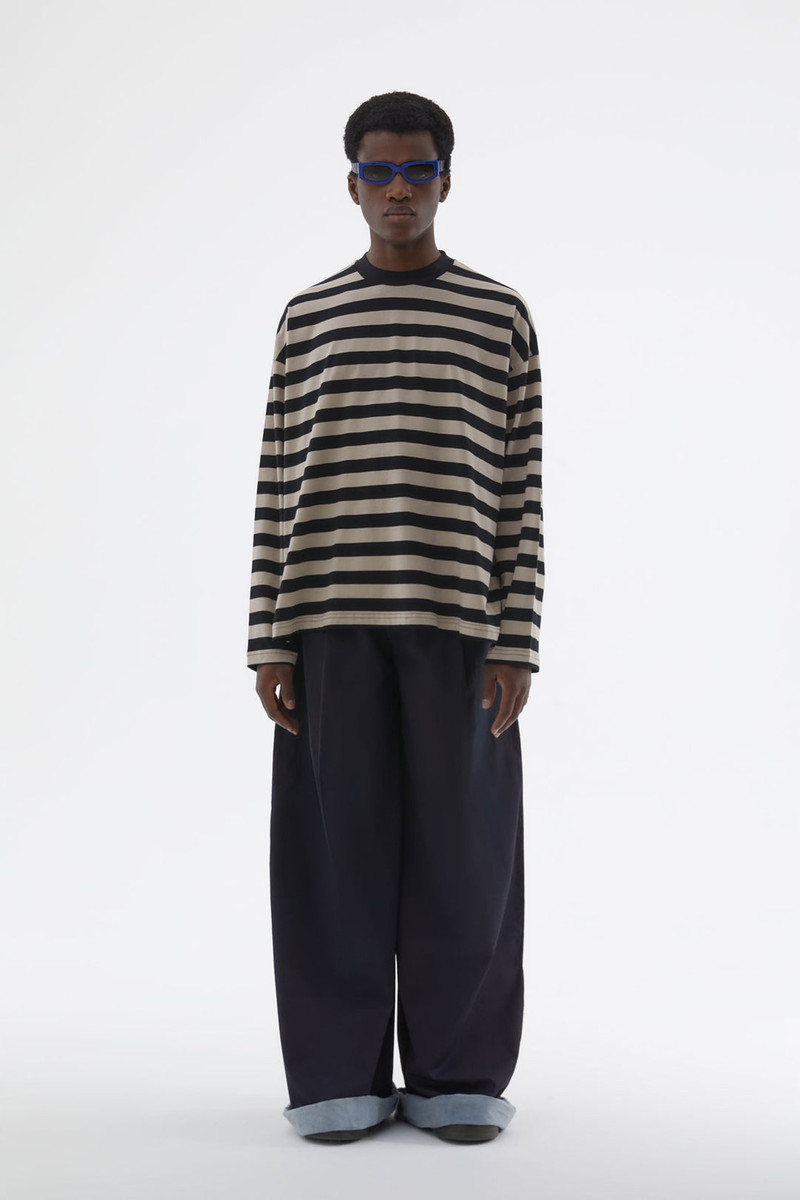 STRIPED 'EVERYDAY I WEAR SUNNEI' LONGSLEEVED T-SHIRT 5