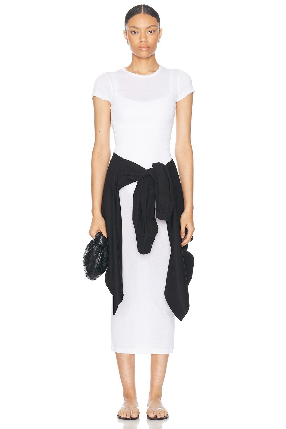 Cap Sleeve Maxi Dress - 4