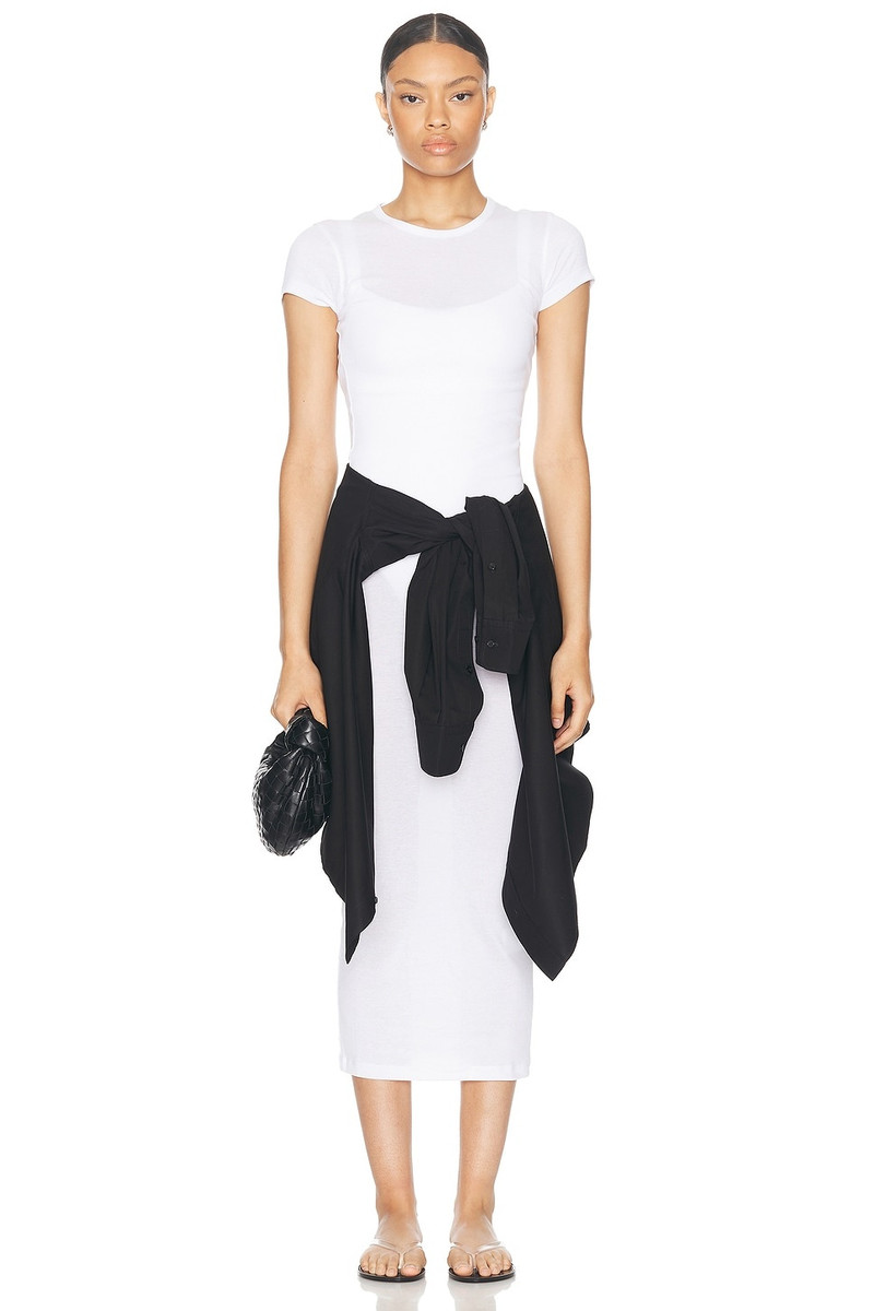 WARDROBE.NYC Cap Sleeve Maxi Dress outlook