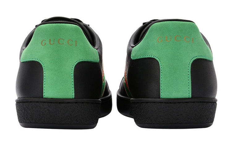 (WMNS) Gucci Ace Elastic Web 'Interlocking G - Black' 645767-1XGM0-1096 - 5