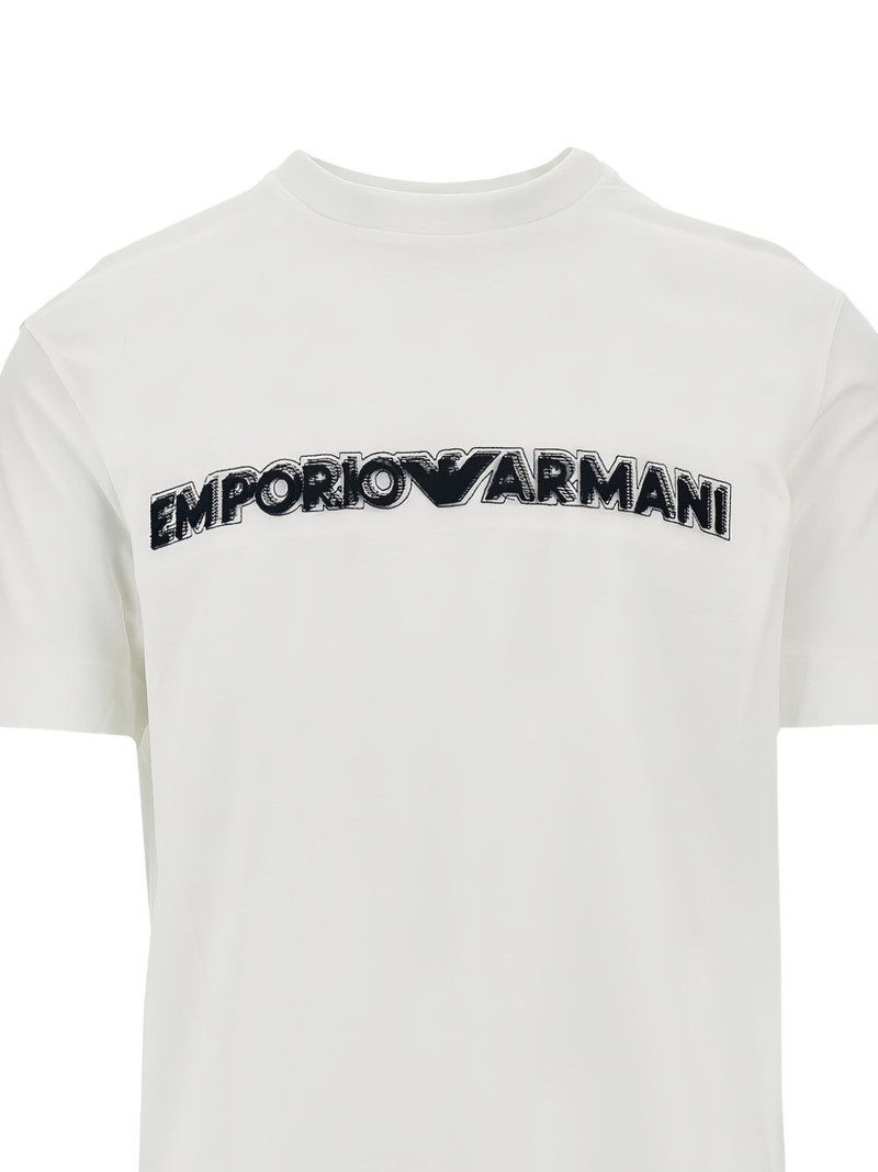 EMPORIO ARMANI logo T-shirt outlook