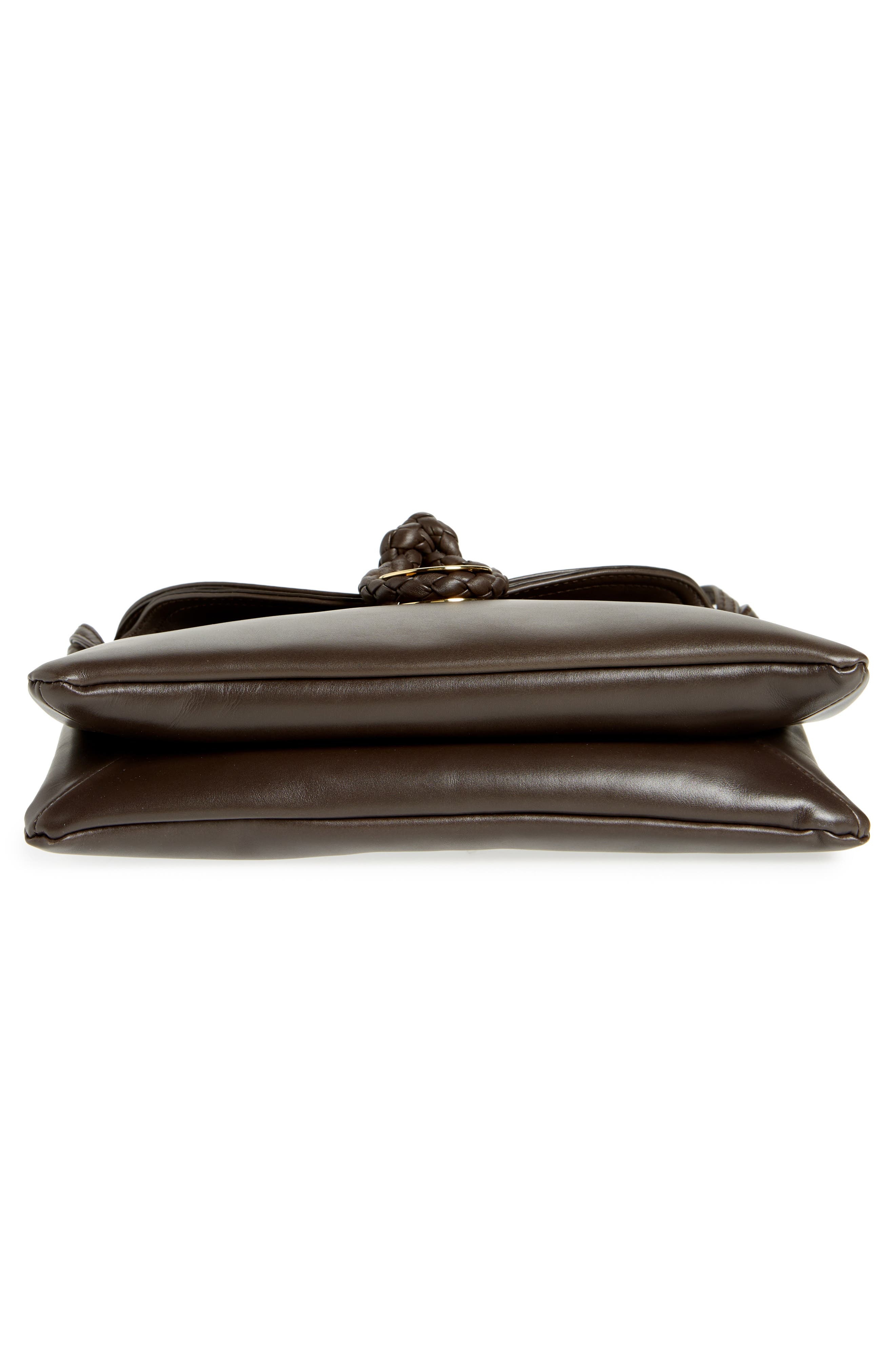 Bottega Veneta Small Liberta Leather Shoulder Bag in 2190 Fondant-M Brass at Nordstrom - 7