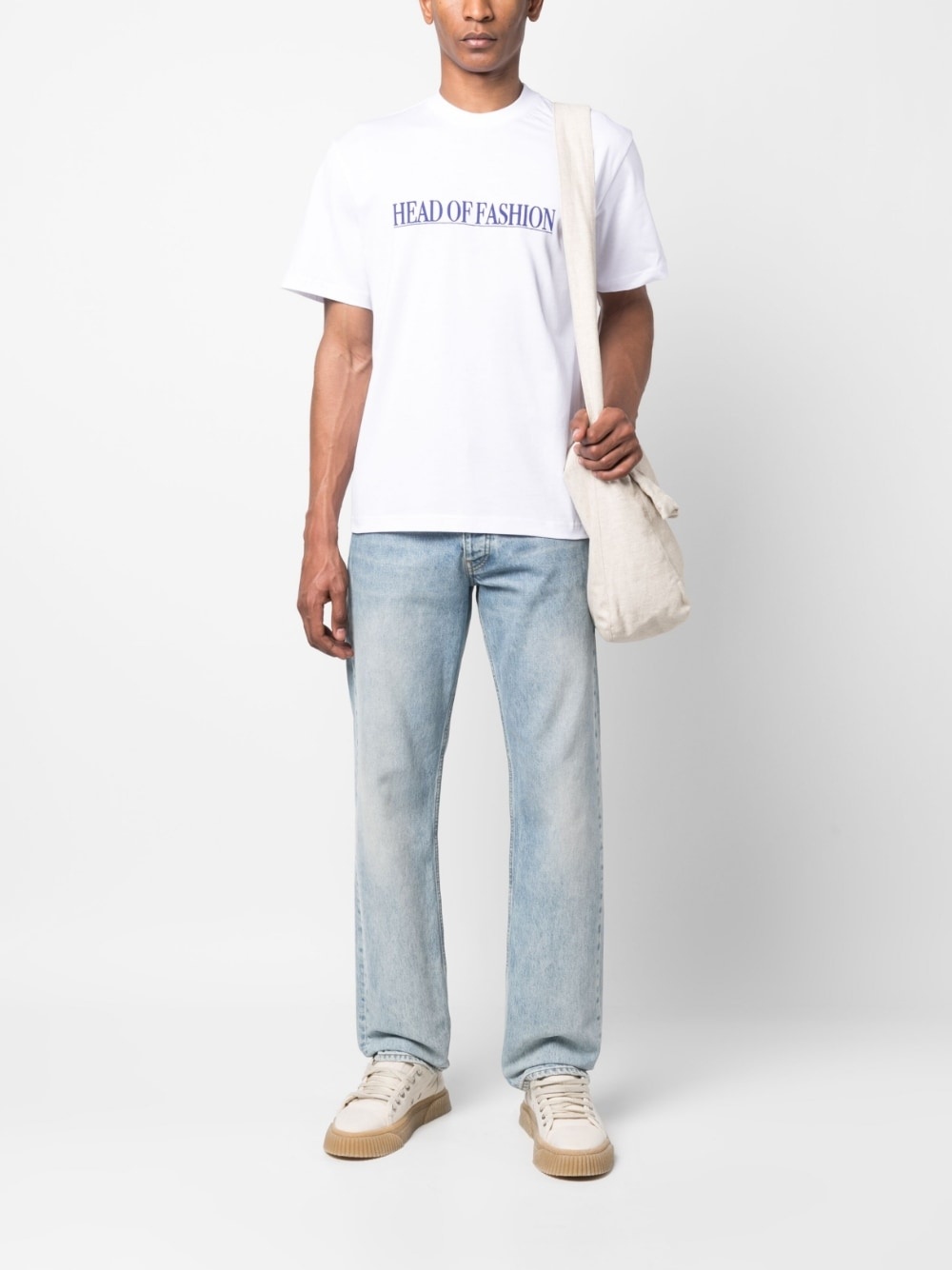logo-patch cotton T-shirt - 2