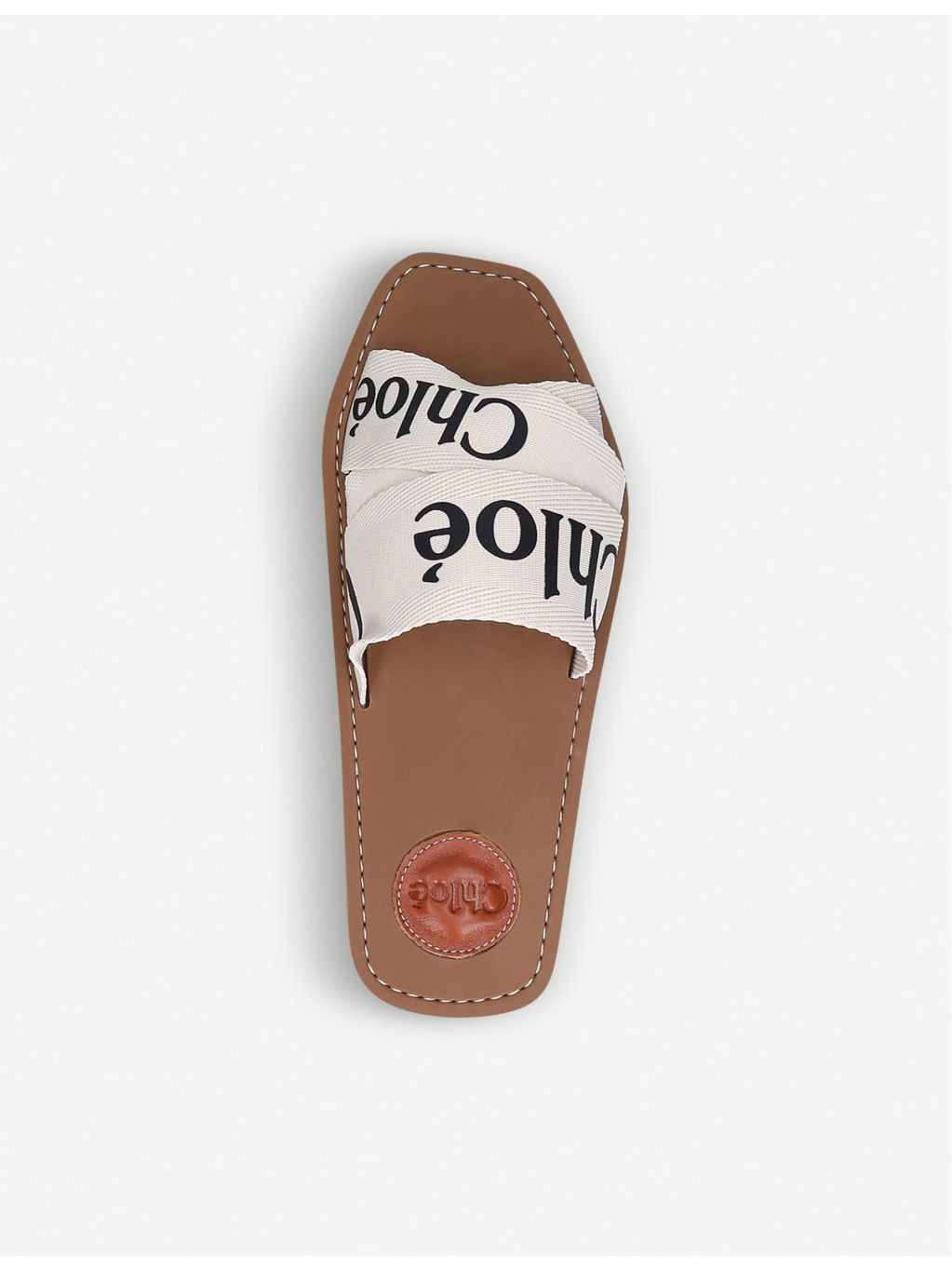Woody logo-print canvas sandals - 2