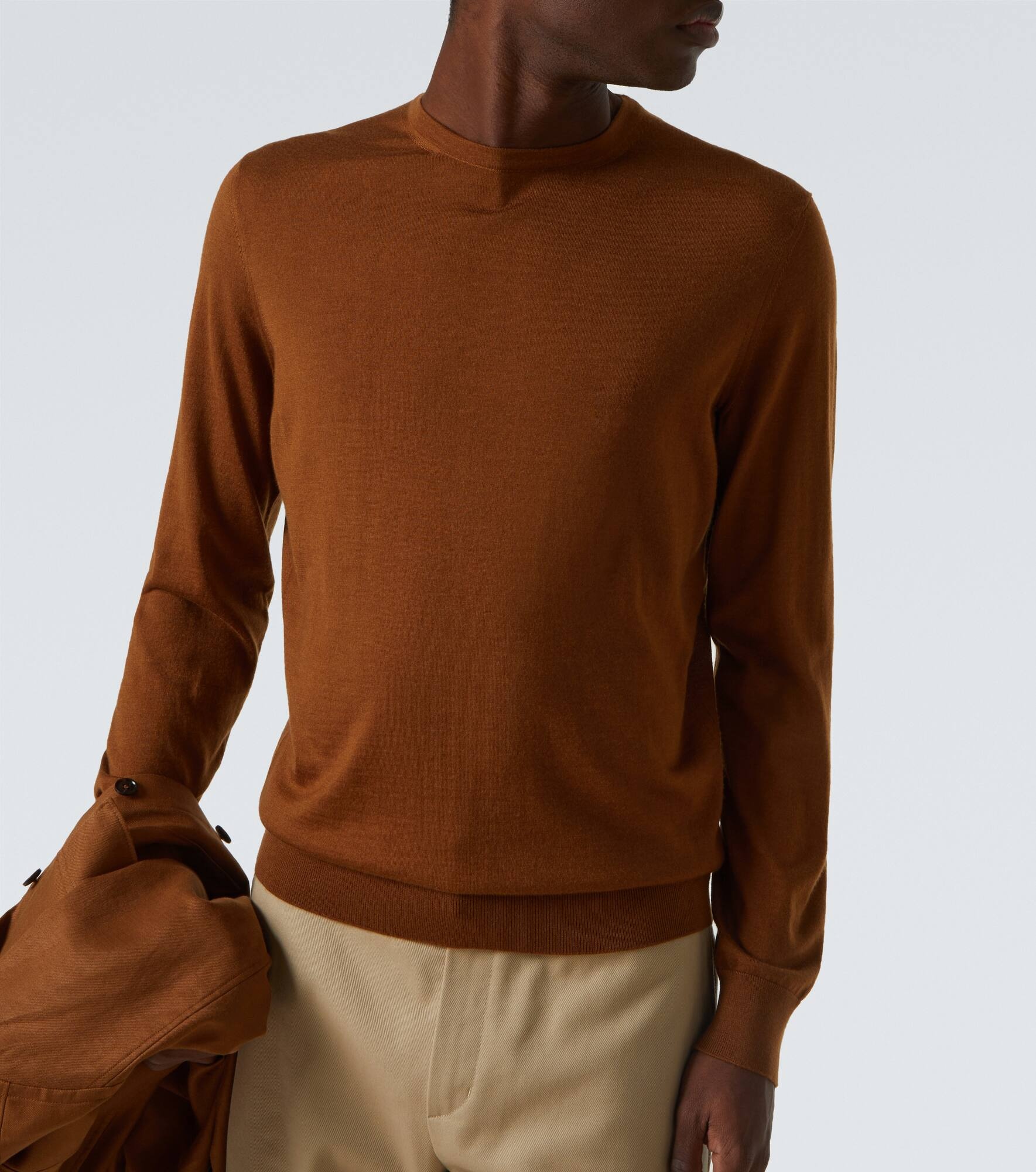 Cashmere and silk sweater - 5