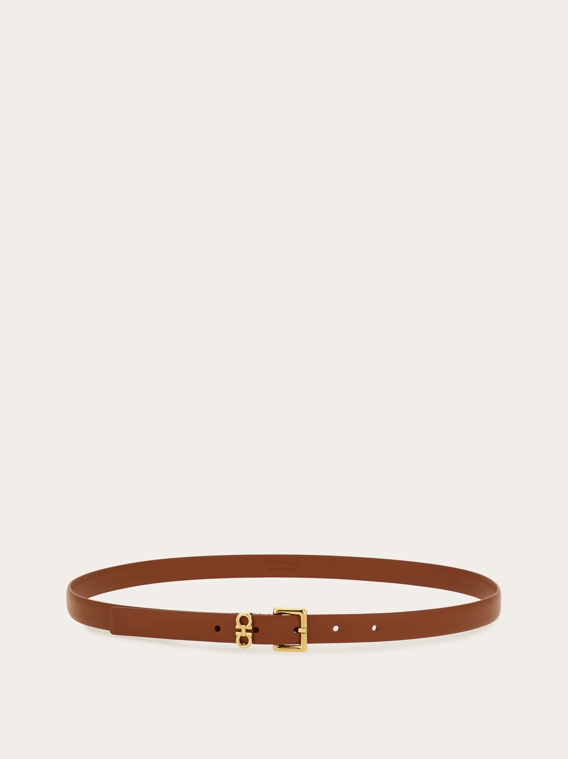 Reversible and adjustable Gancini belt - 3