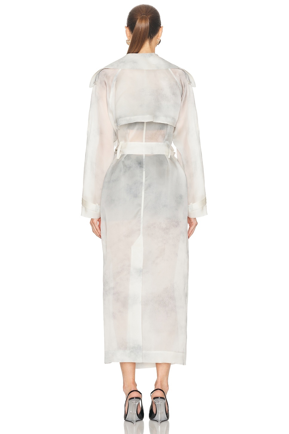 Silk Organza Spring Trench - 3