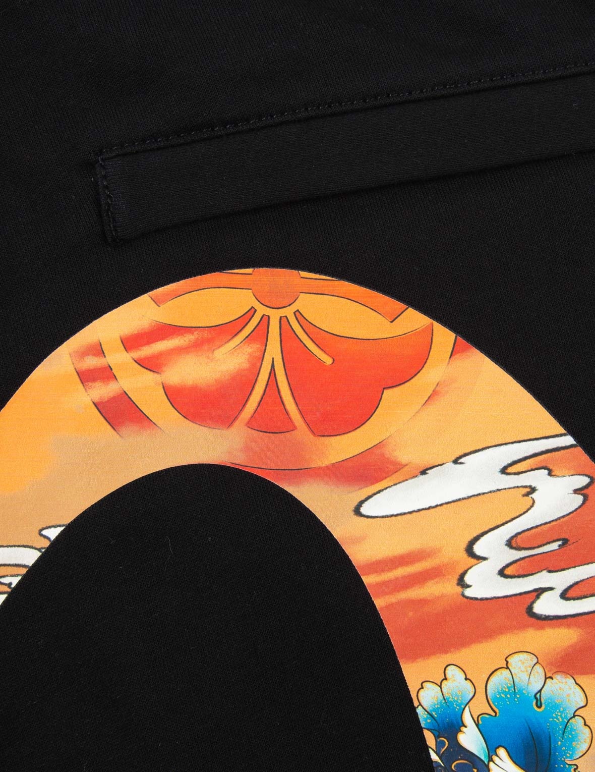 KOMAINU DAICOCK PRINT SWEAT SHORTS - 14