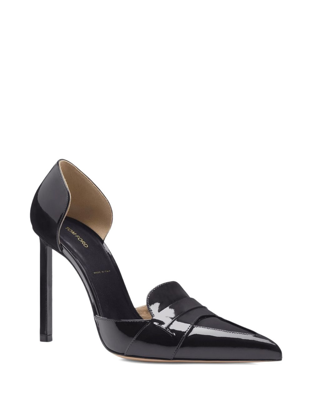 105 mm EVA D'ORSAY patent leather pumps - 2