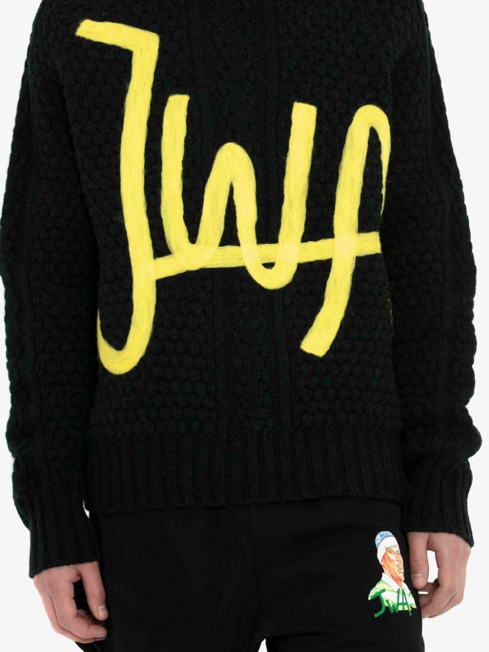 JWA CREWNECK CABLE  JUMPER - 5