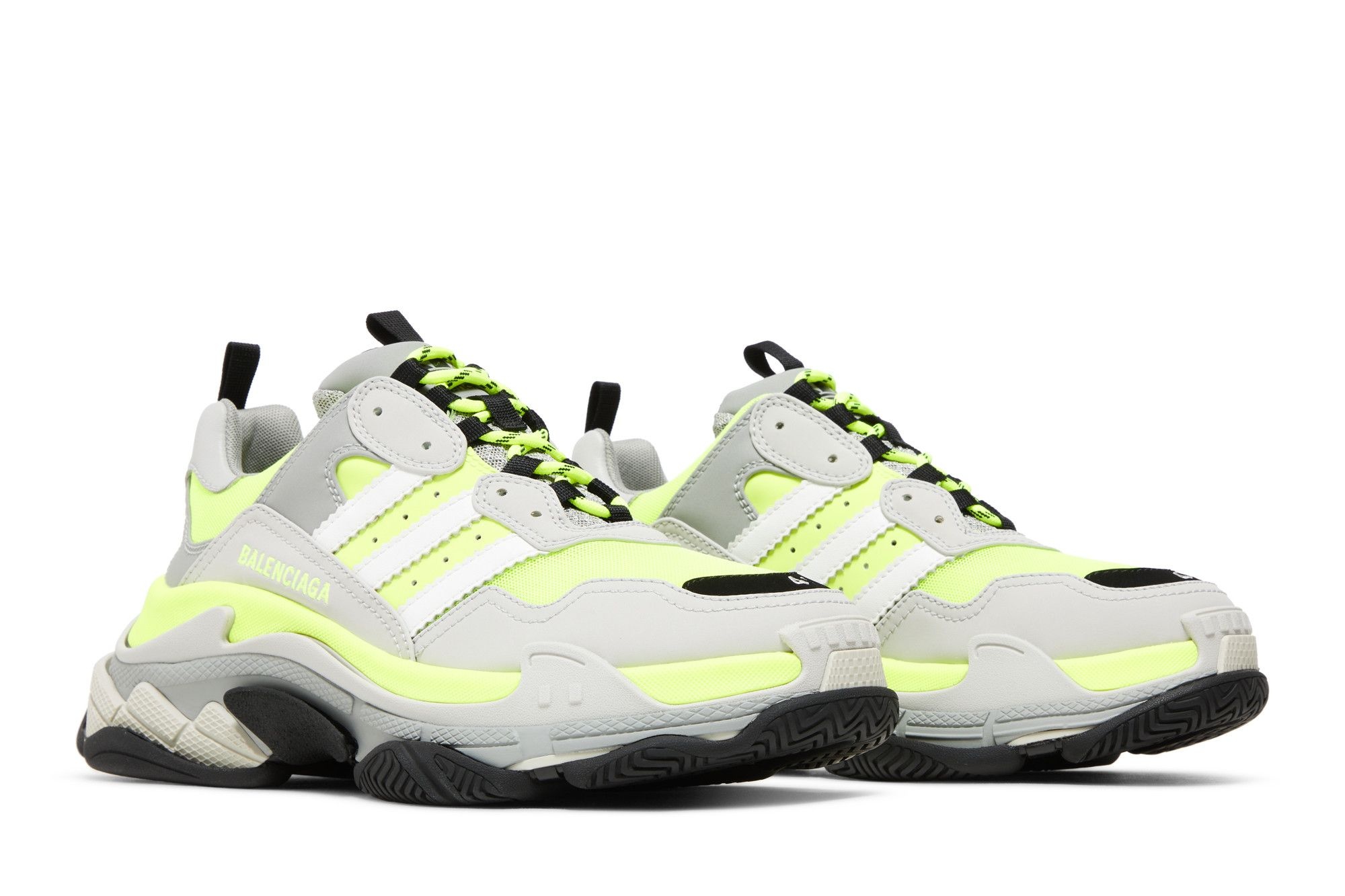 Adidas x Balenciaga Triple S Sneaker 'Fluo Yellow' - 8