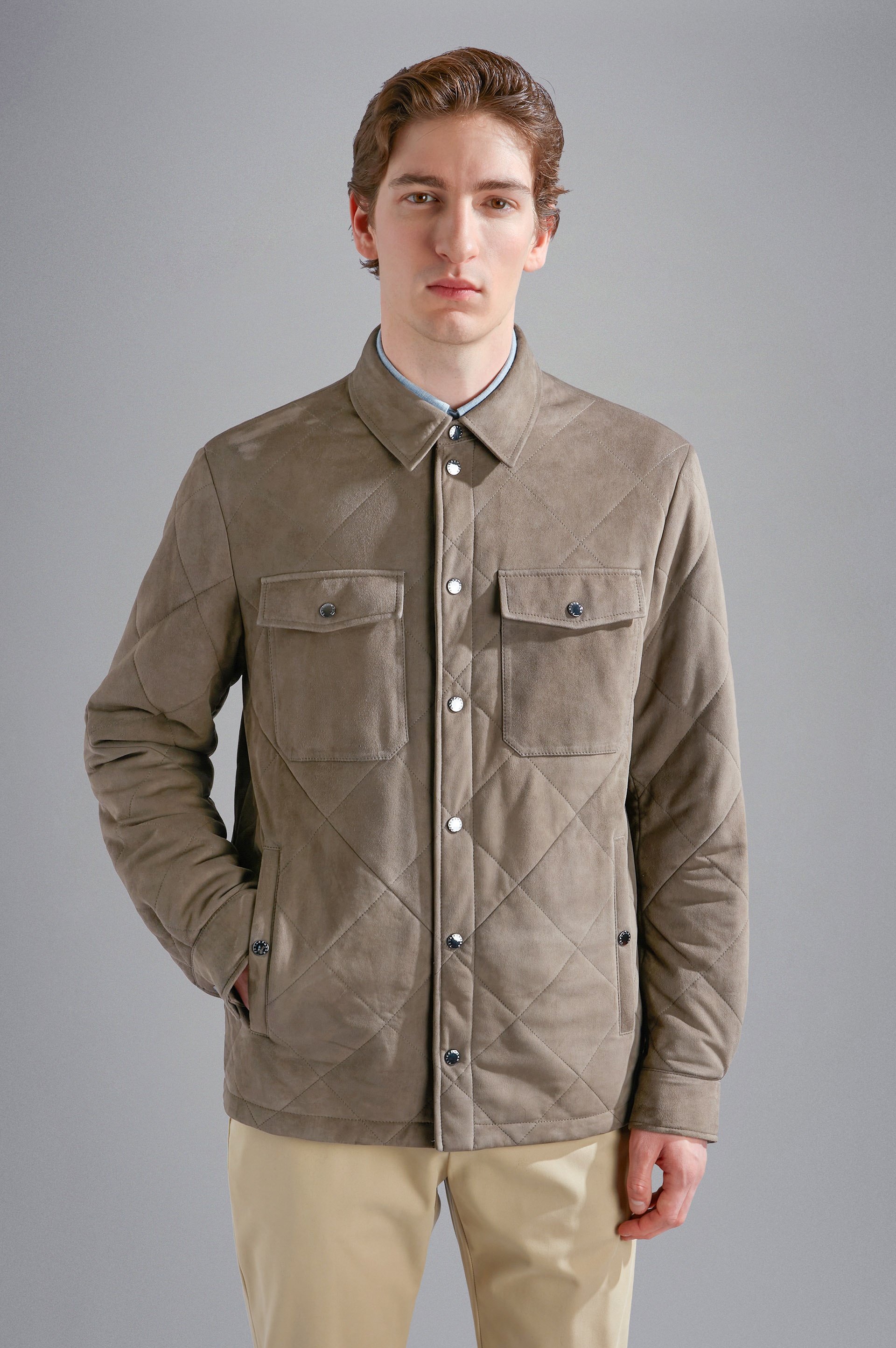 AQUALEATHER SUEDE SHACKET - 6